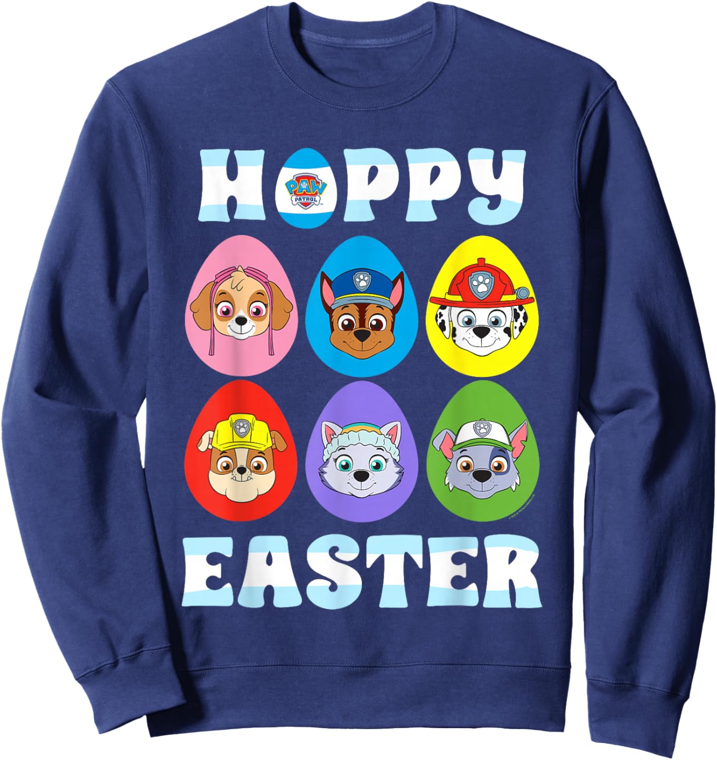 PAW Patrol Hoppy Easter Eggs Sweatshirt - Sweatshirt | Navy