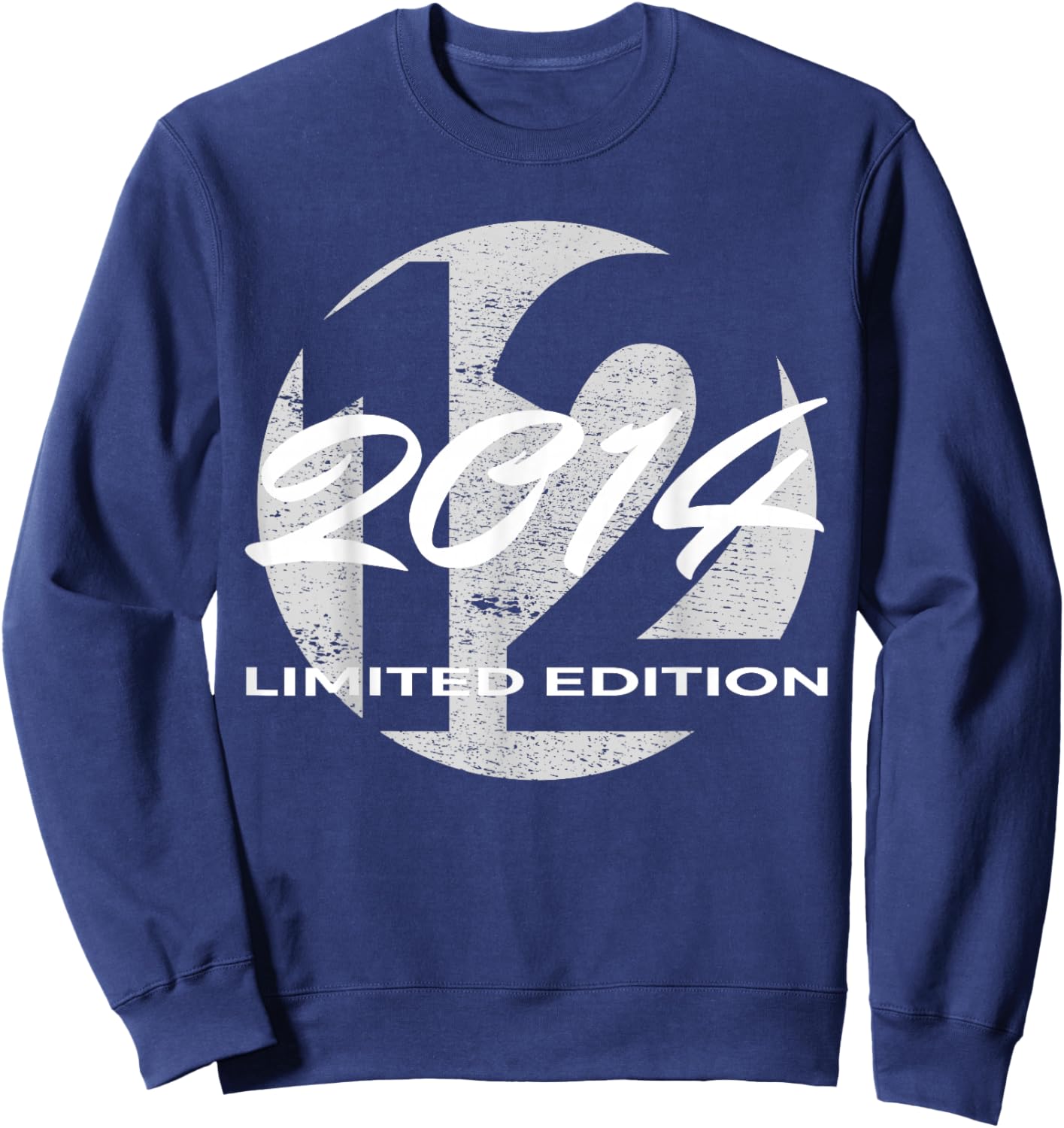 12th Birthday Girl Boy 12 Years 2014 Funny Gift Sweatshirt - Sweatshirt | Navy