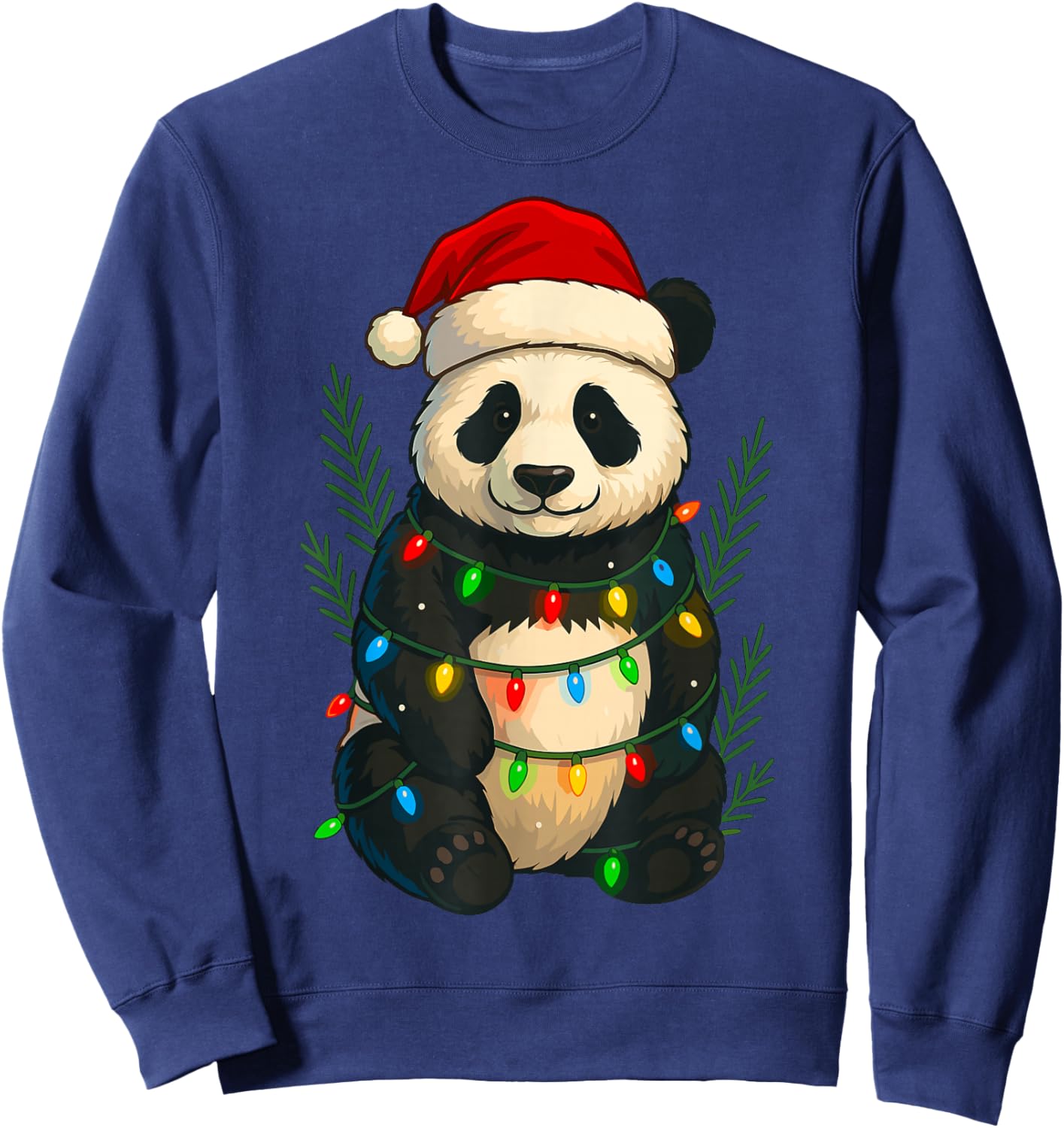 Christmas Panda Sweatshirt - Sweatshirt | Navy
