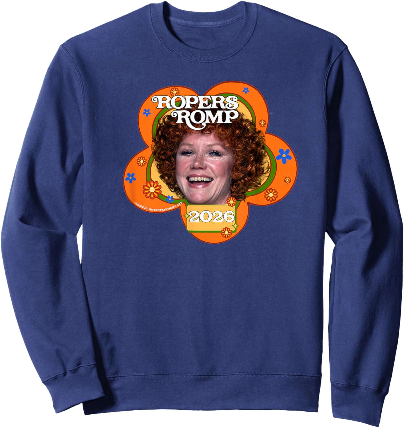 Roper’s Romp Three’s Company Design Sweatshirt - Sweatshirt | Navy
