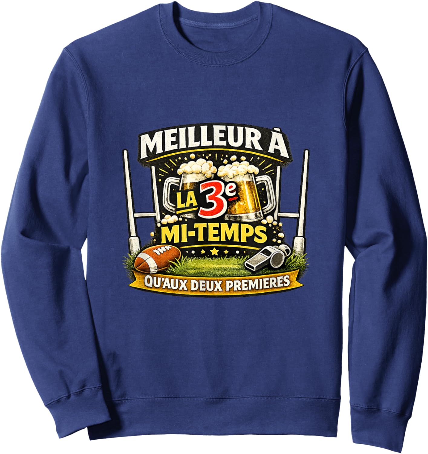 3rd Half - Rugby - Match Sweatshirt - Sweatshirt | Navy