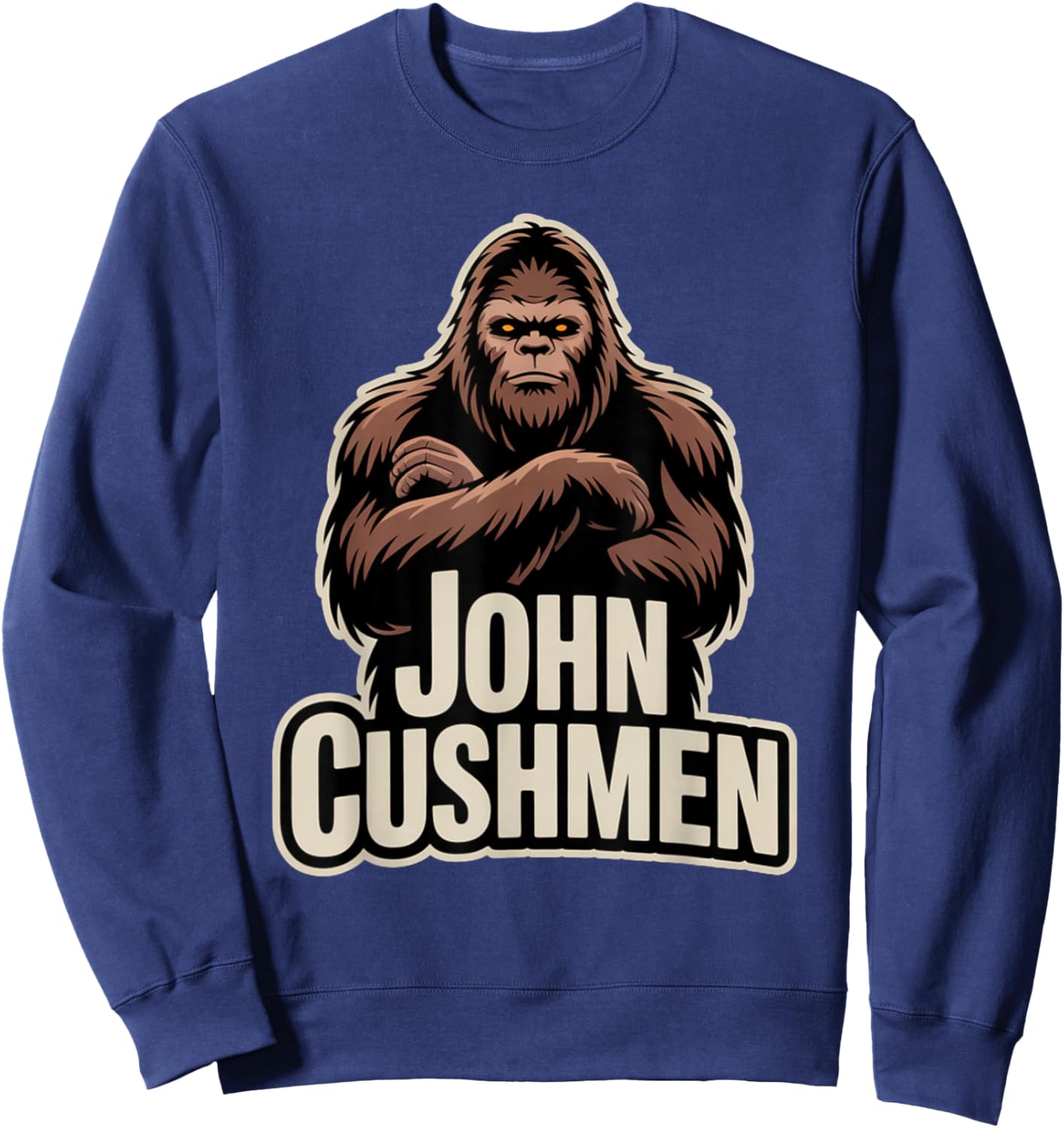 Cuchmen Bigfoot Design Sweatshirt - Sweatshirt | Navy