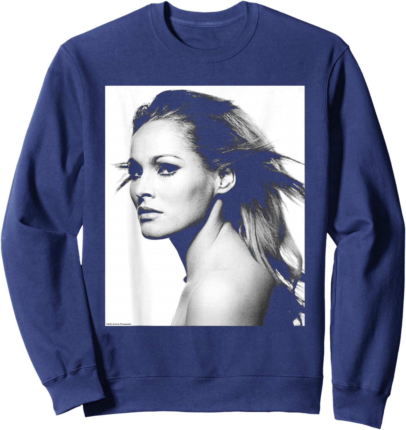 Bond Girl Ursula Andress Dr No Duffy Archive Photography Sweatshirt - Sweatshirt | Navy