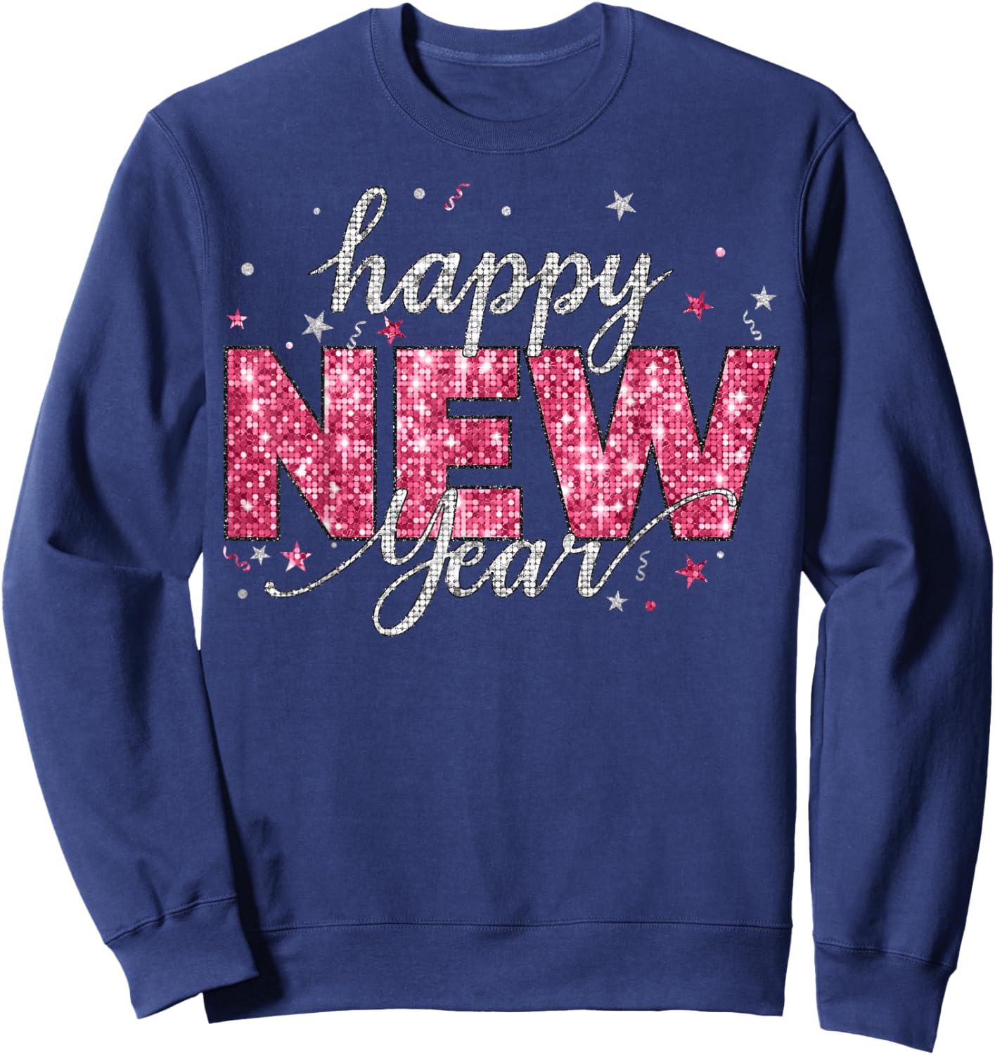 Happy New Year 2026 New Year's Eve Countdown Party Family Sweatshirt - Sweatshirt | Navy