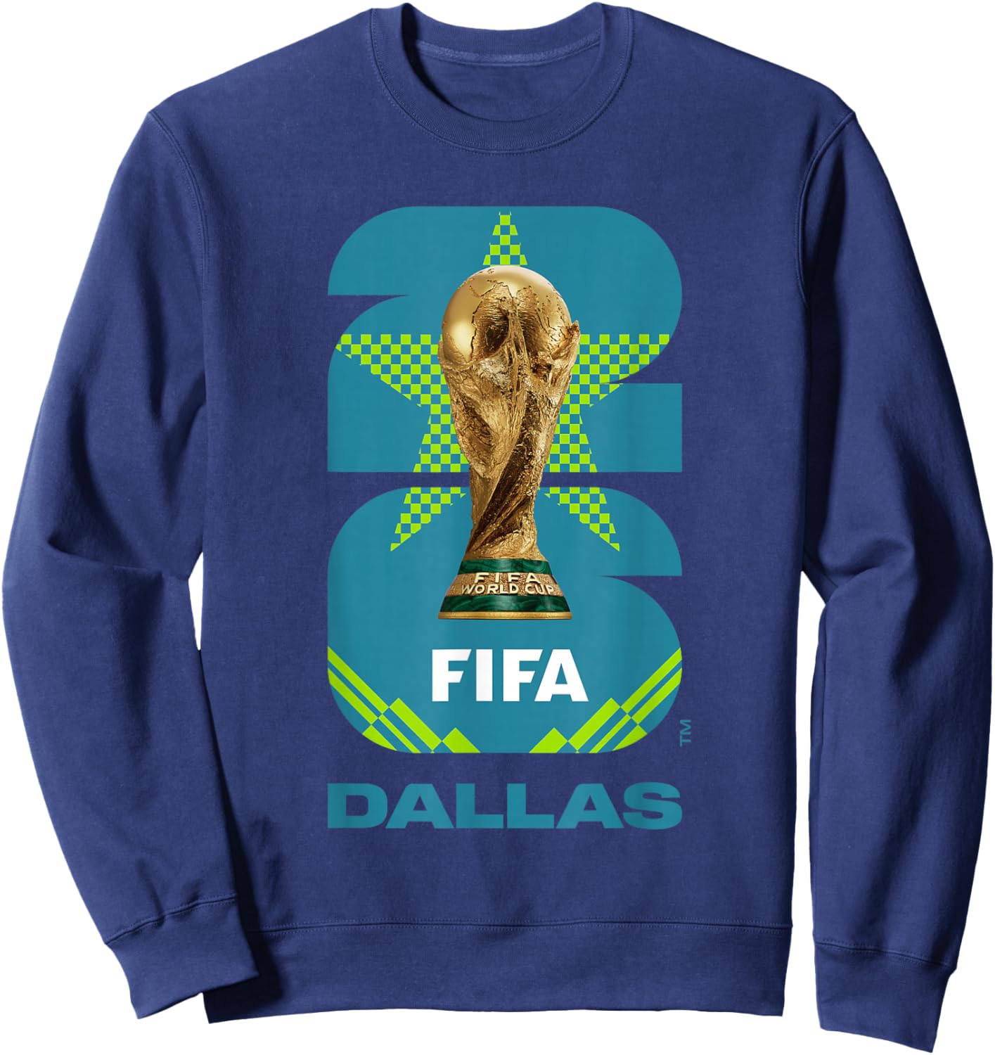 FIFA World CUP26 Dallas Trophy Color Sweatshirt - Sweatshirt | Navy