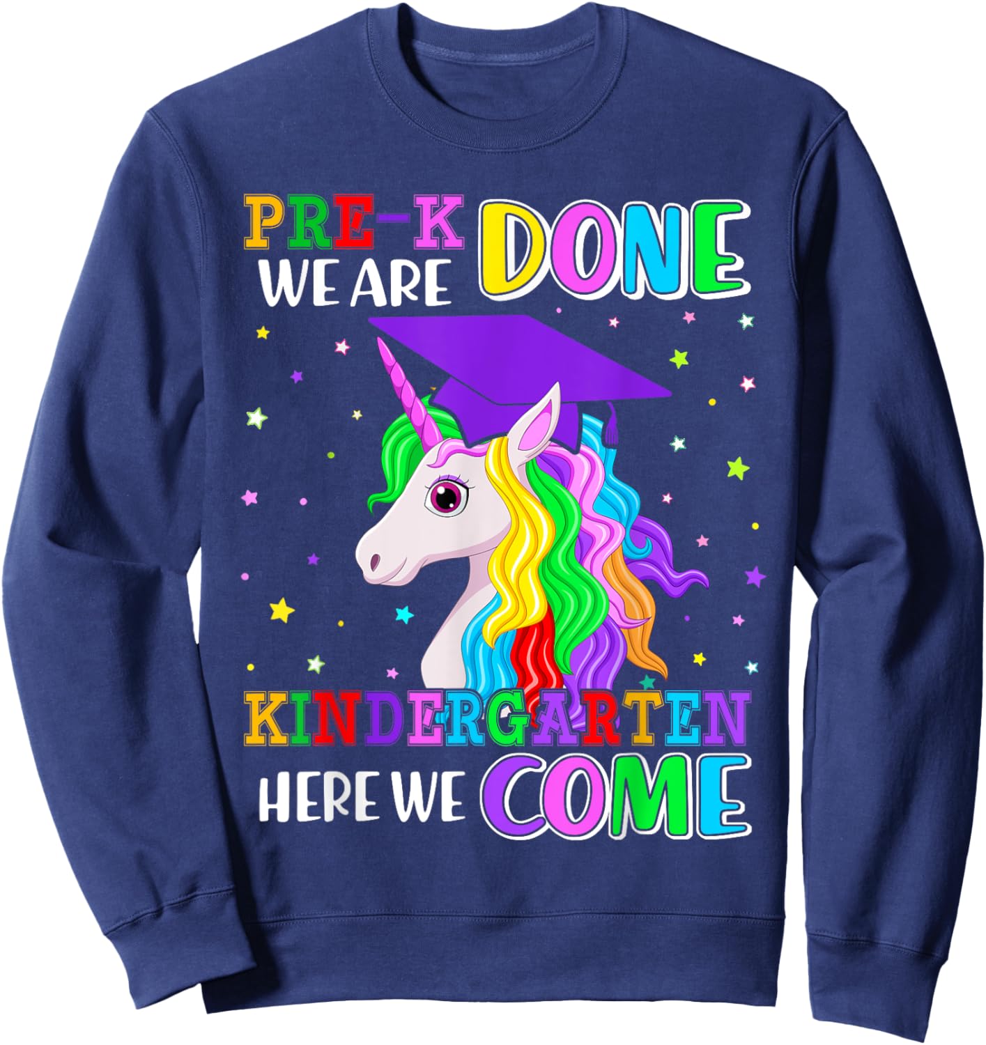 Pre-K Grad Preschool Prek Graduation 2025 Sweatshirt - Sweatshirt | Navy