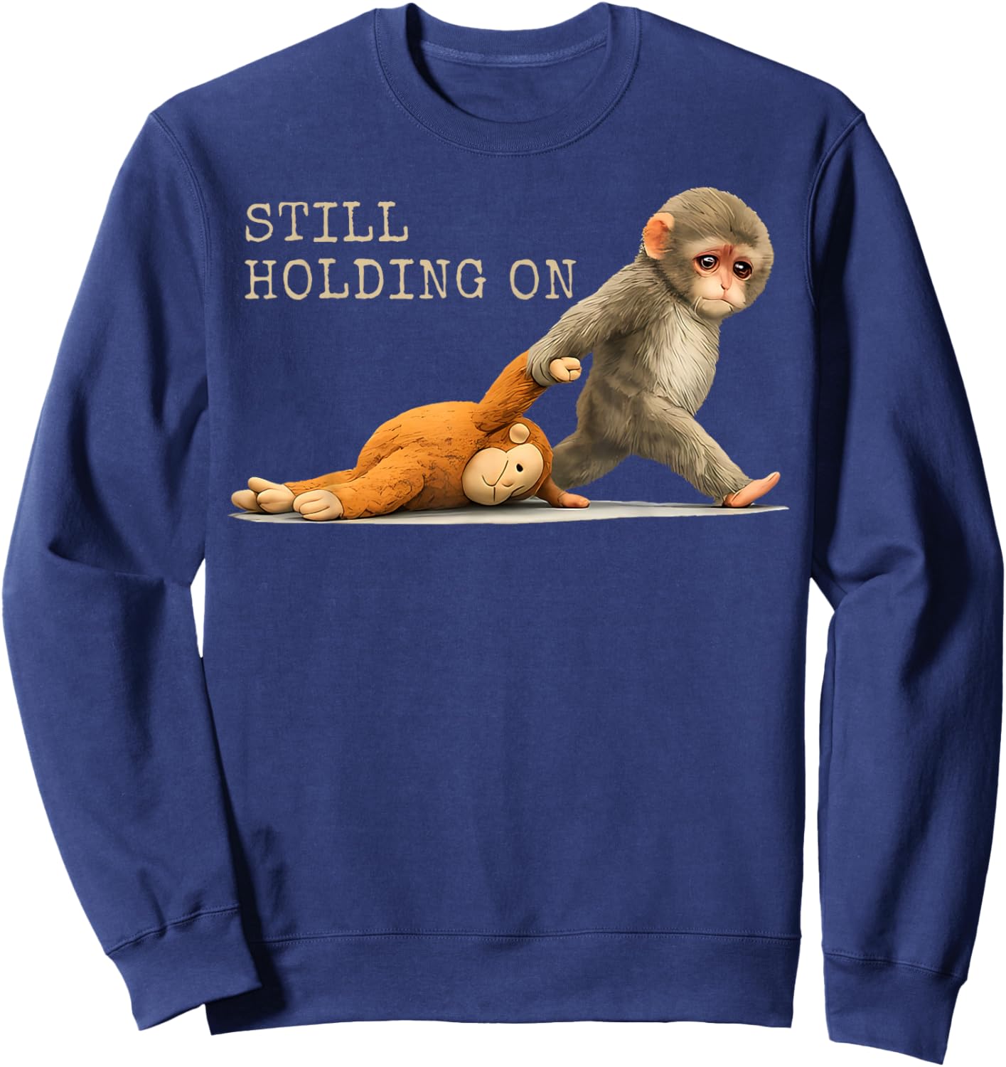 Baby Monkey Punch Sweatshirt - Sweatshirt | Navy