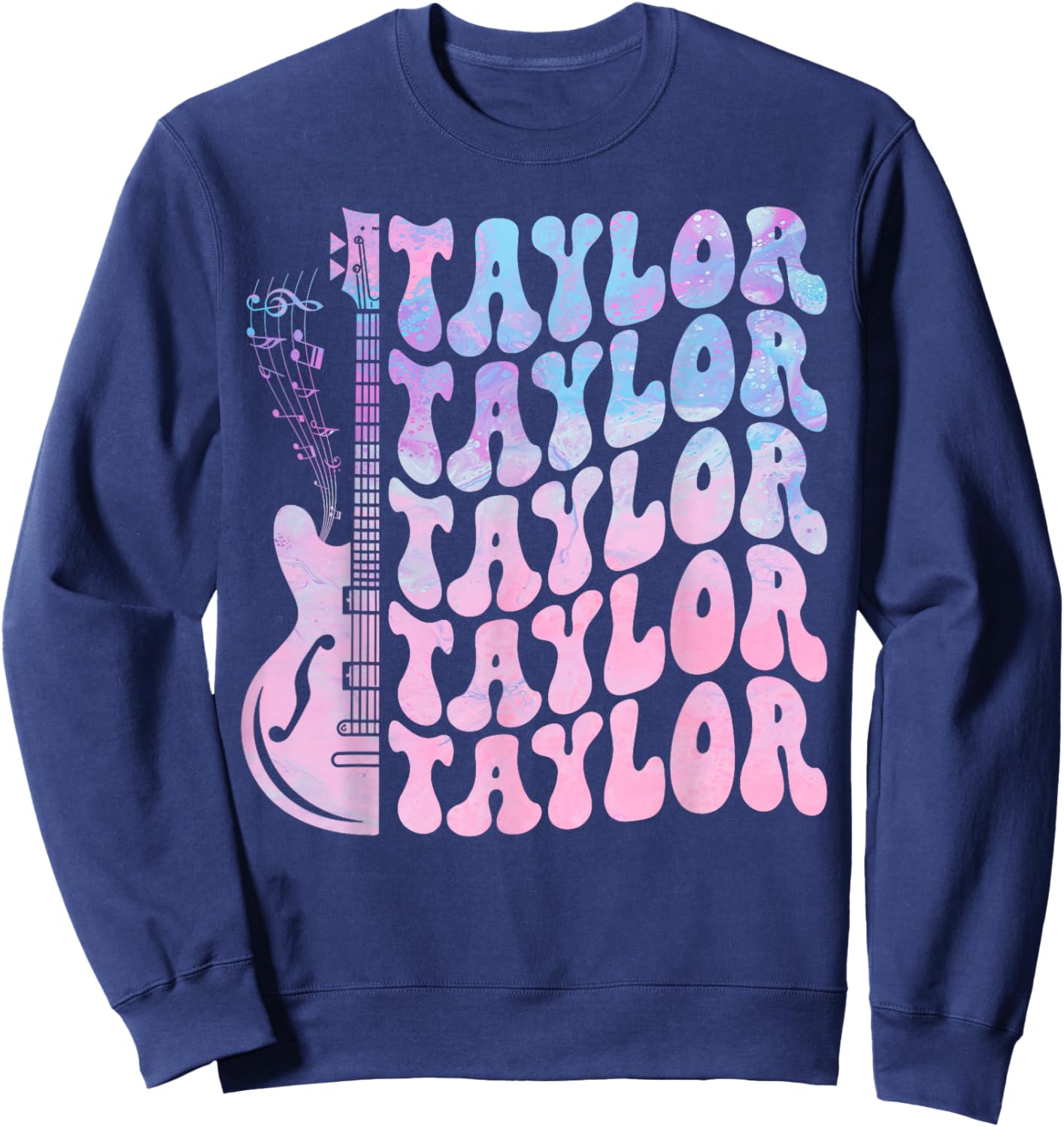 Taylor Name, Boy Girl Funny Sweatshirt - Sweatshirt | Navy