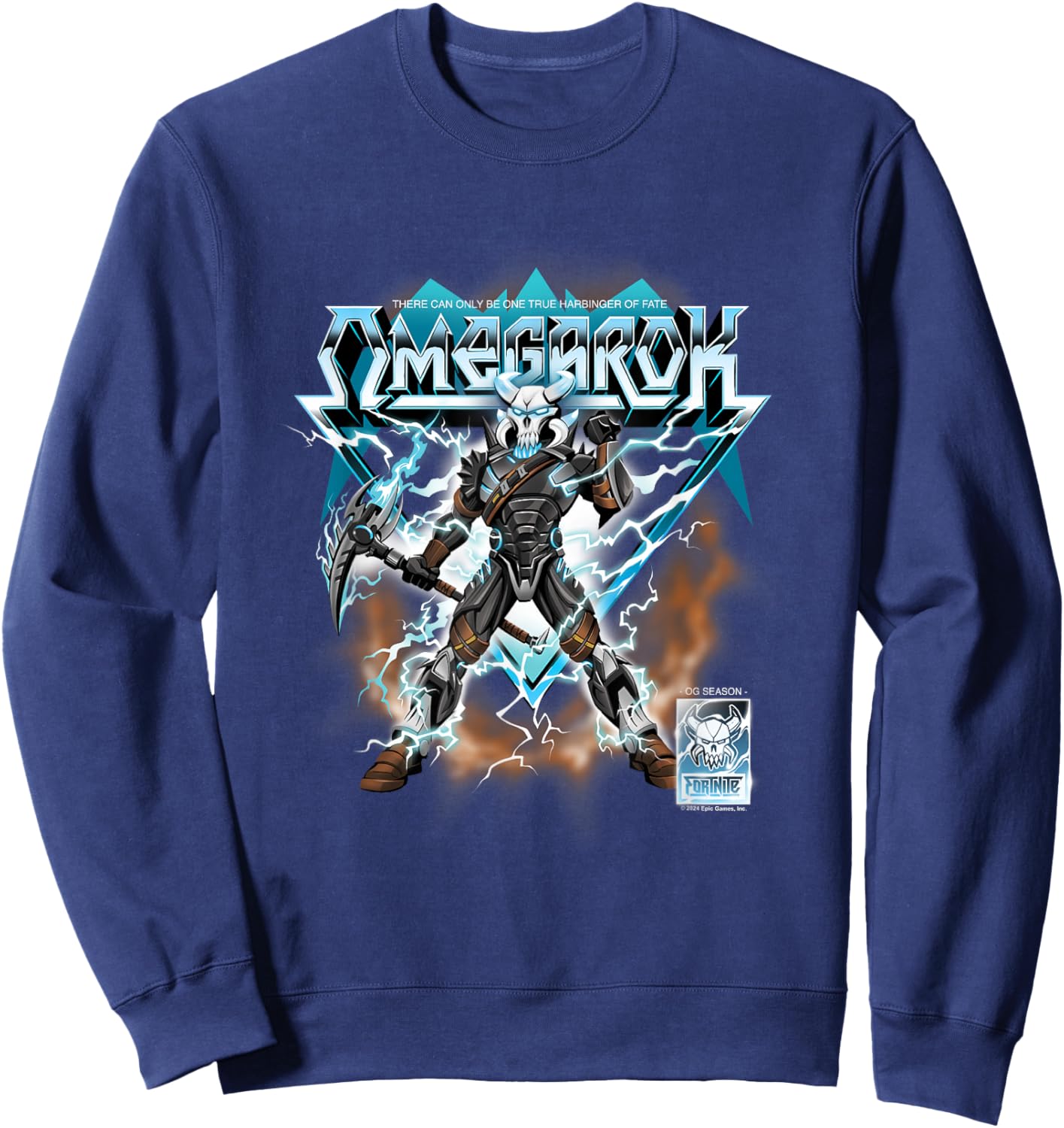 Fortnite Omegarok True Harbinger Of Fate Sweatshirt - Sweatshirt | Navy