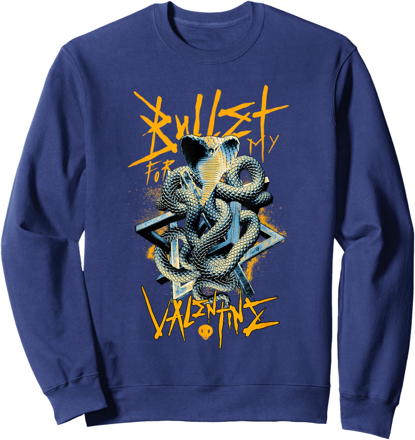 Bullet for My Valentine Snake Sweatshirt - Sweatshirt | Navy