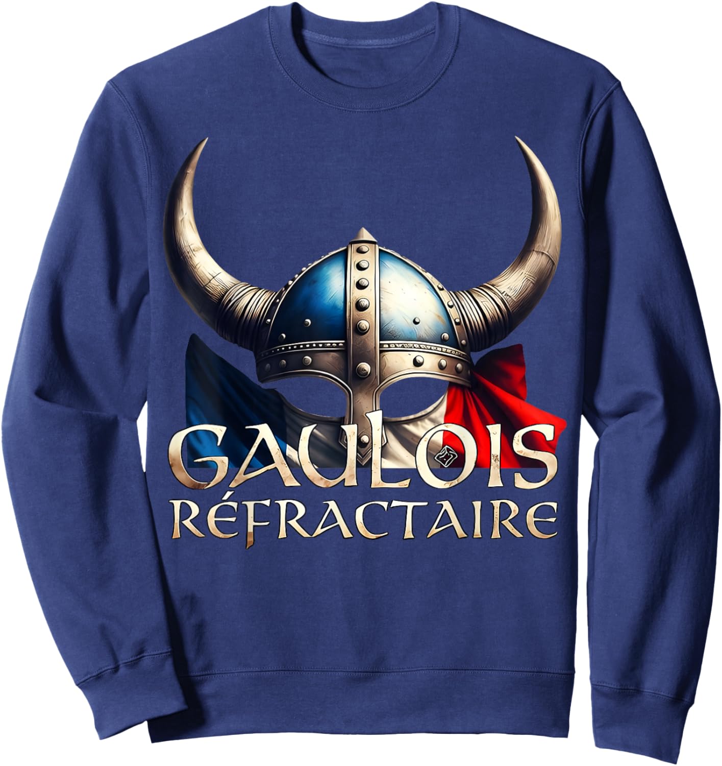 Patriotic Gaul REFRACTORY Patriotic Patriotic Patriotic Sweatshirt - Sweatshirt | Navy