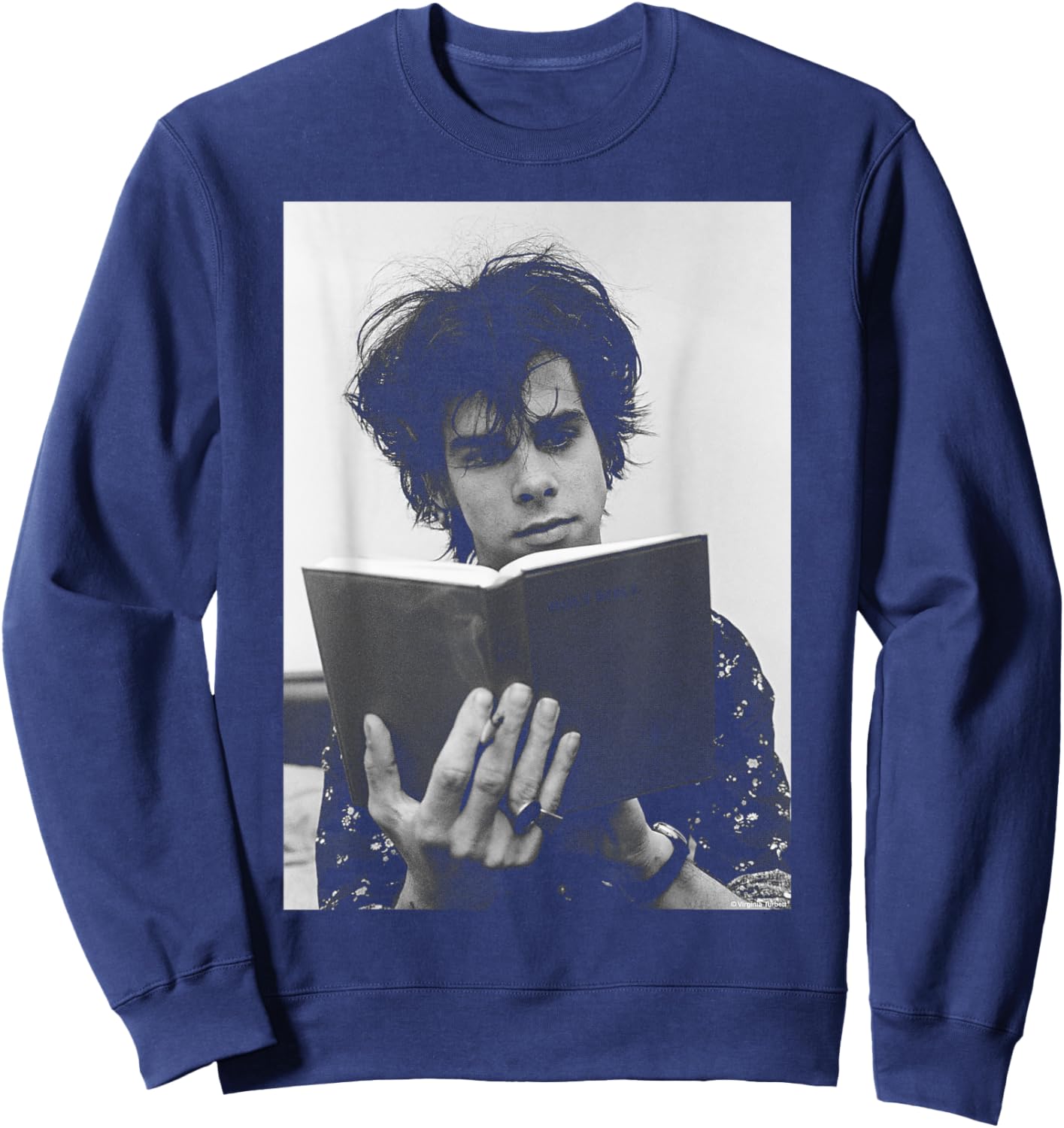 Nick Cave Sänger der Geburtstagsfeier von Virgina Turbett Sweatshirt - Sweatshirt | Navy