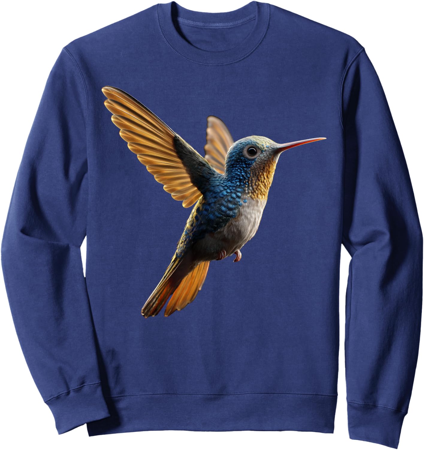 Hummingbird Hummingbird Bird Sweet Hummingbirds Sweatshirt - Sweatshirt | Navy