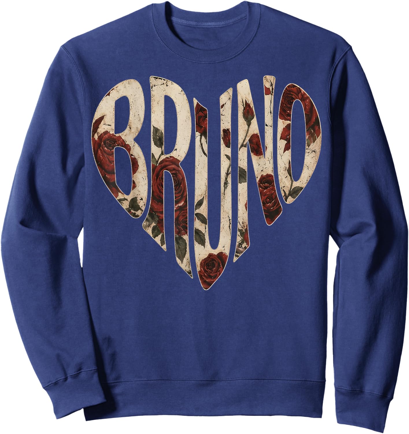 Retro Classic Bruno Name Proud Gifts Women Kids Sweatshirt - Sweatshirt | Navy