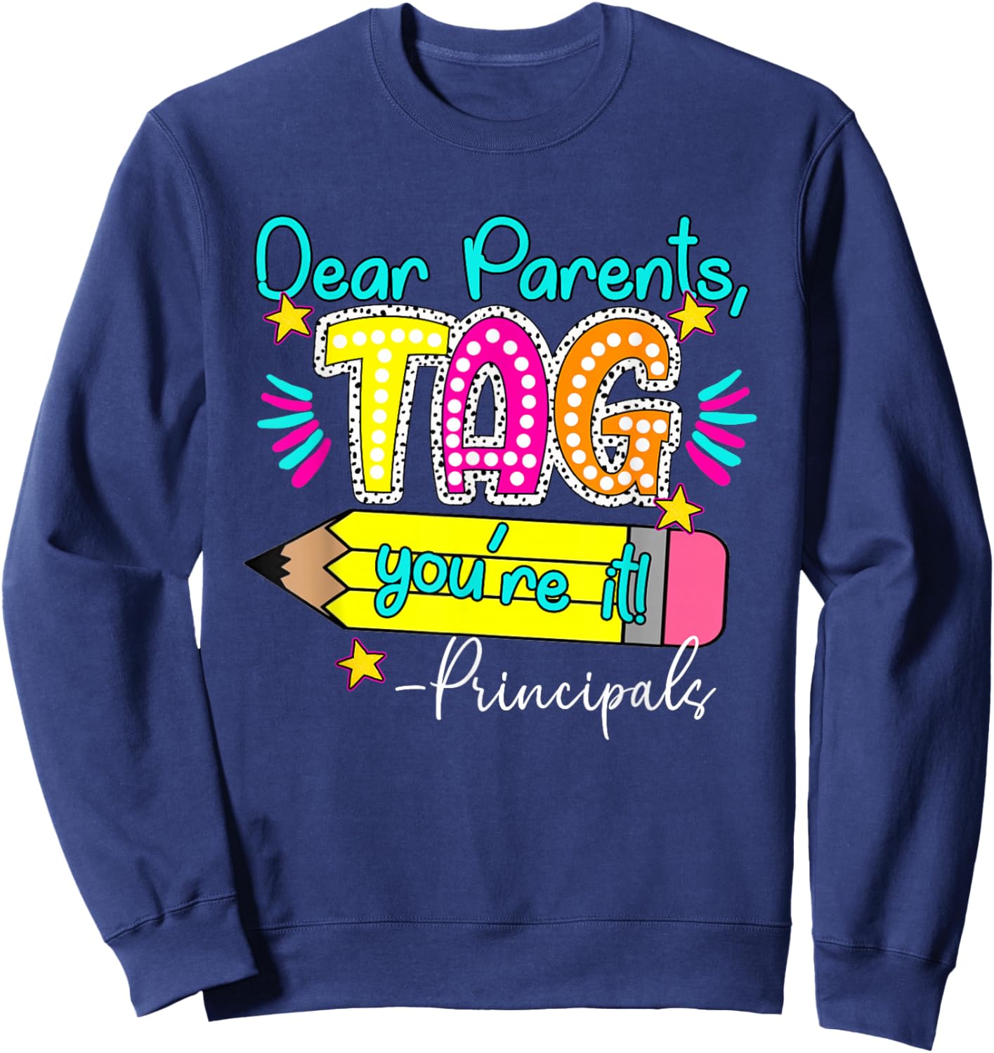 Last Day of School Sweatshirt - Sweatshirt | Navy