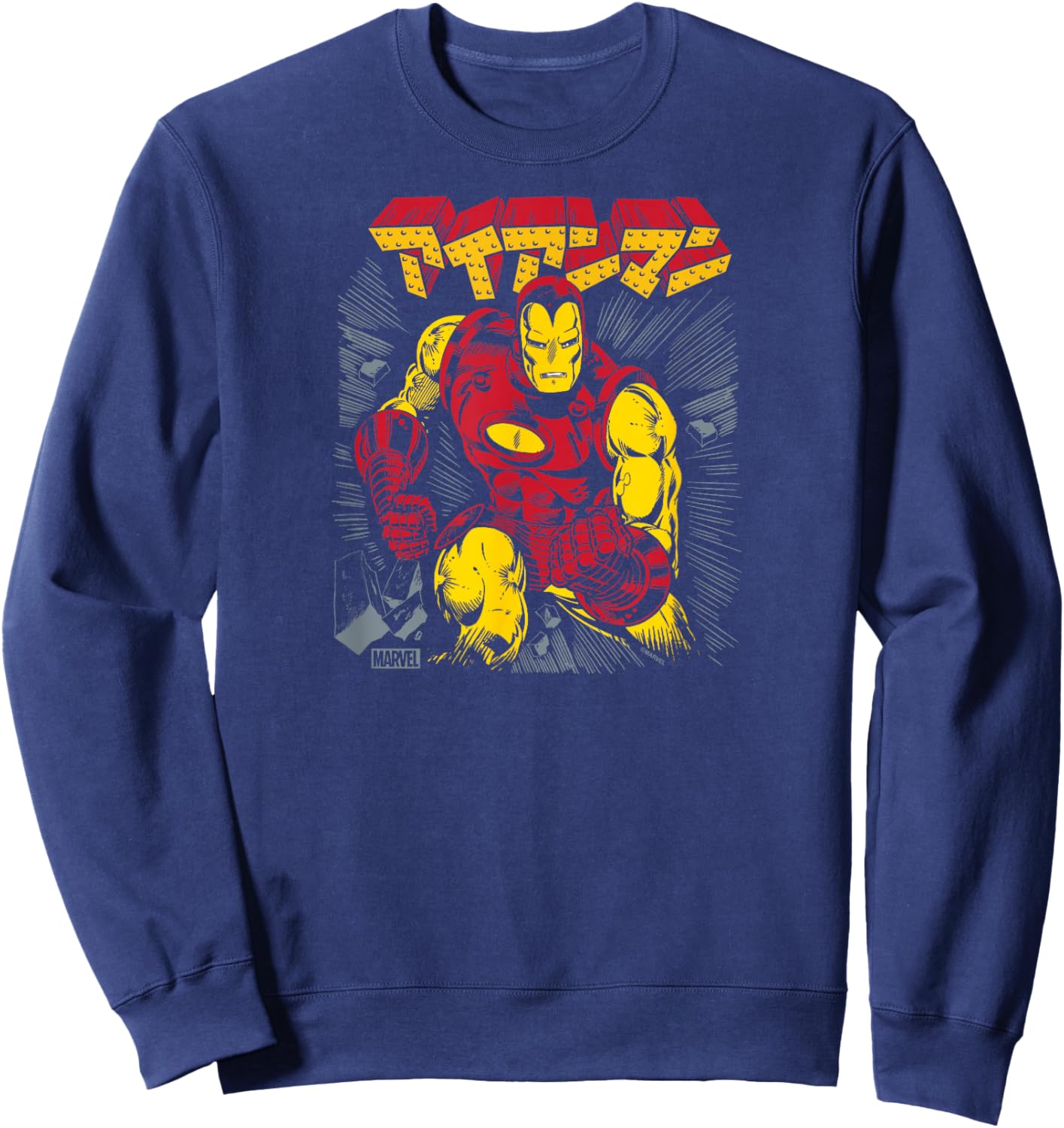 Iron Man - Katakana Sweatshirt - Sweatshirt | Navy