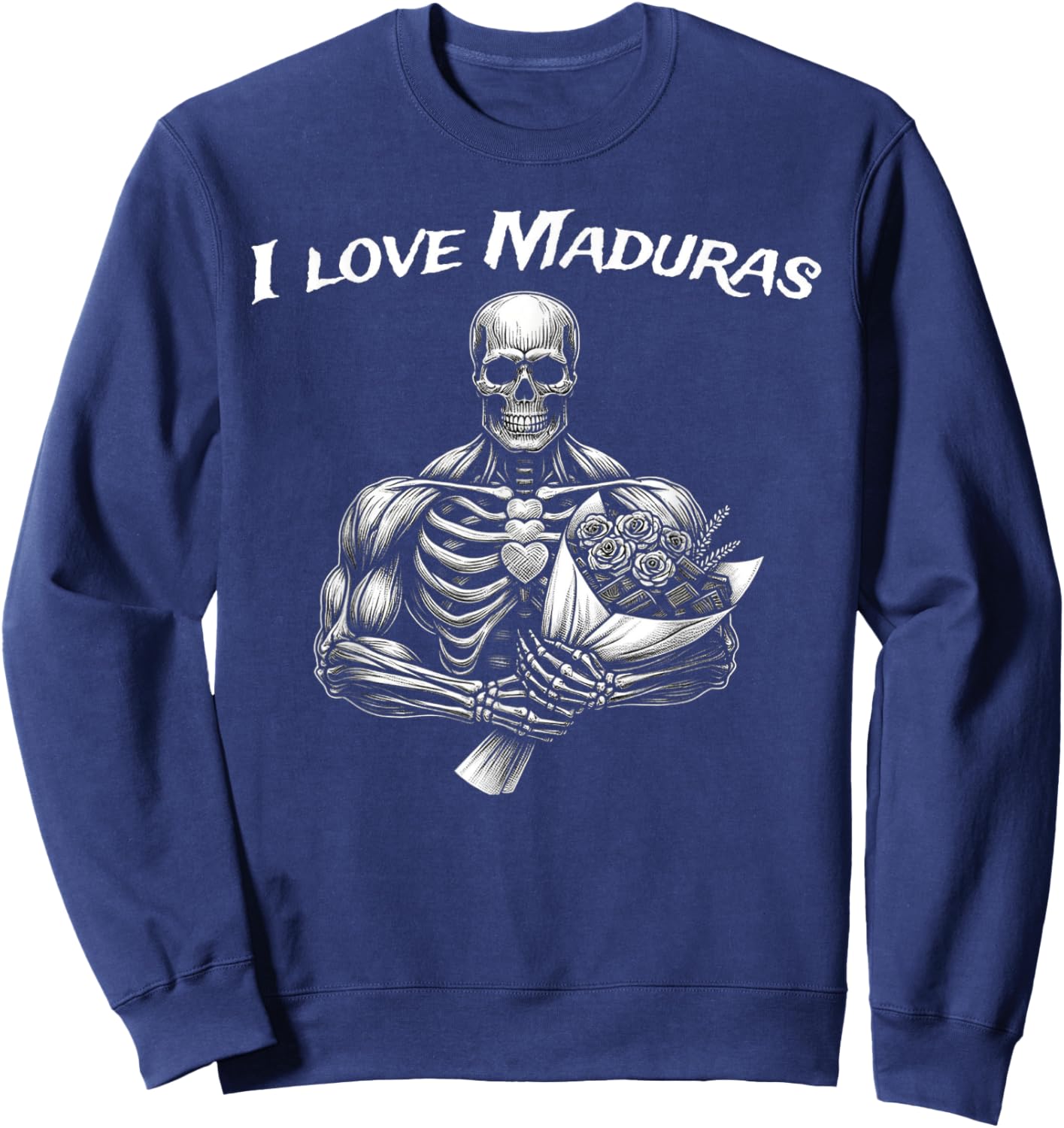 Frases Chidas Funny Mexicans Sarcasm Skull Sayings Hispanic Sweatshirt - Sweatshirt | Navy