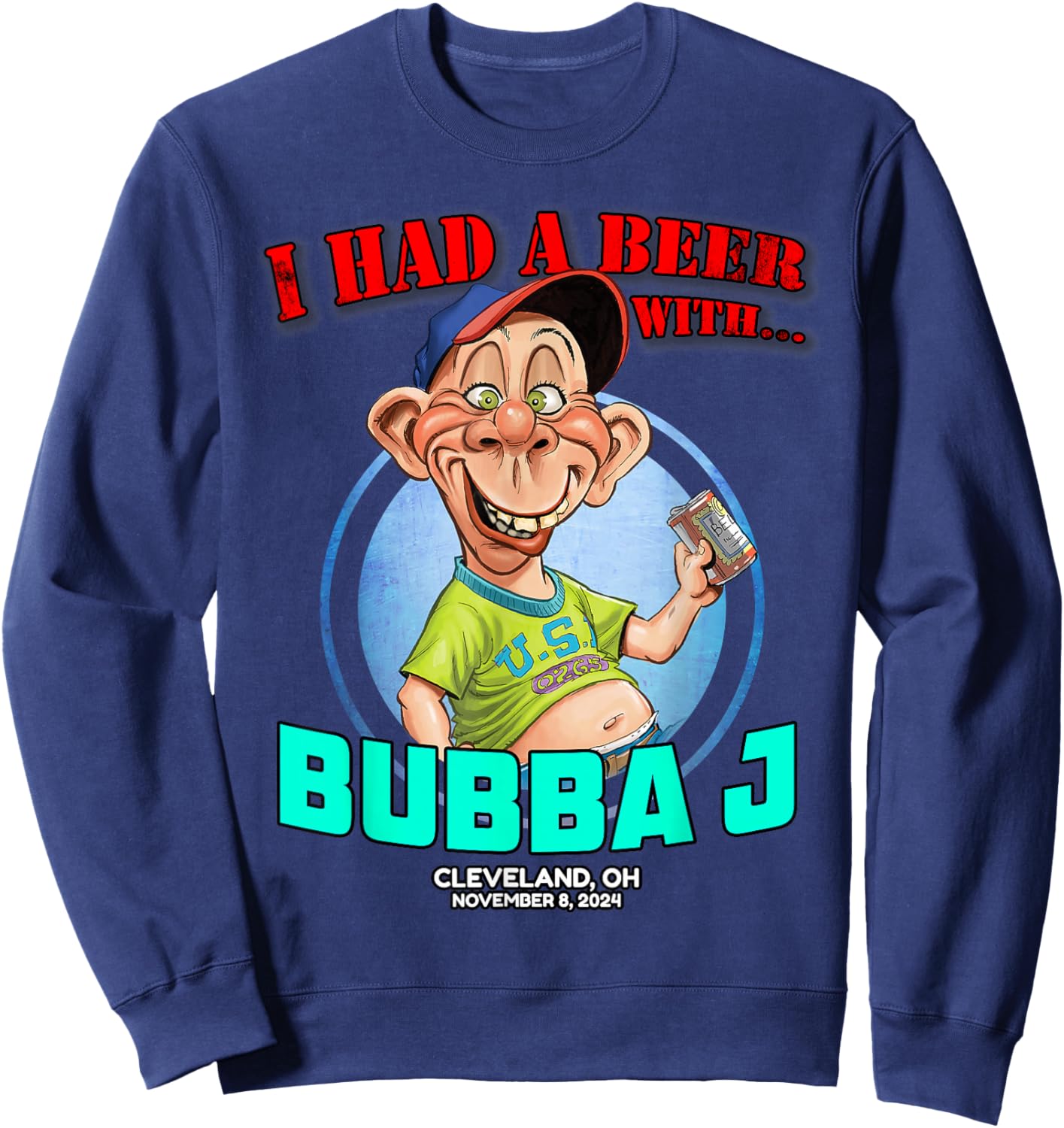 Bubba J Cleveland, OH (2024) Sweatshirt - Sweatshirt | Navy