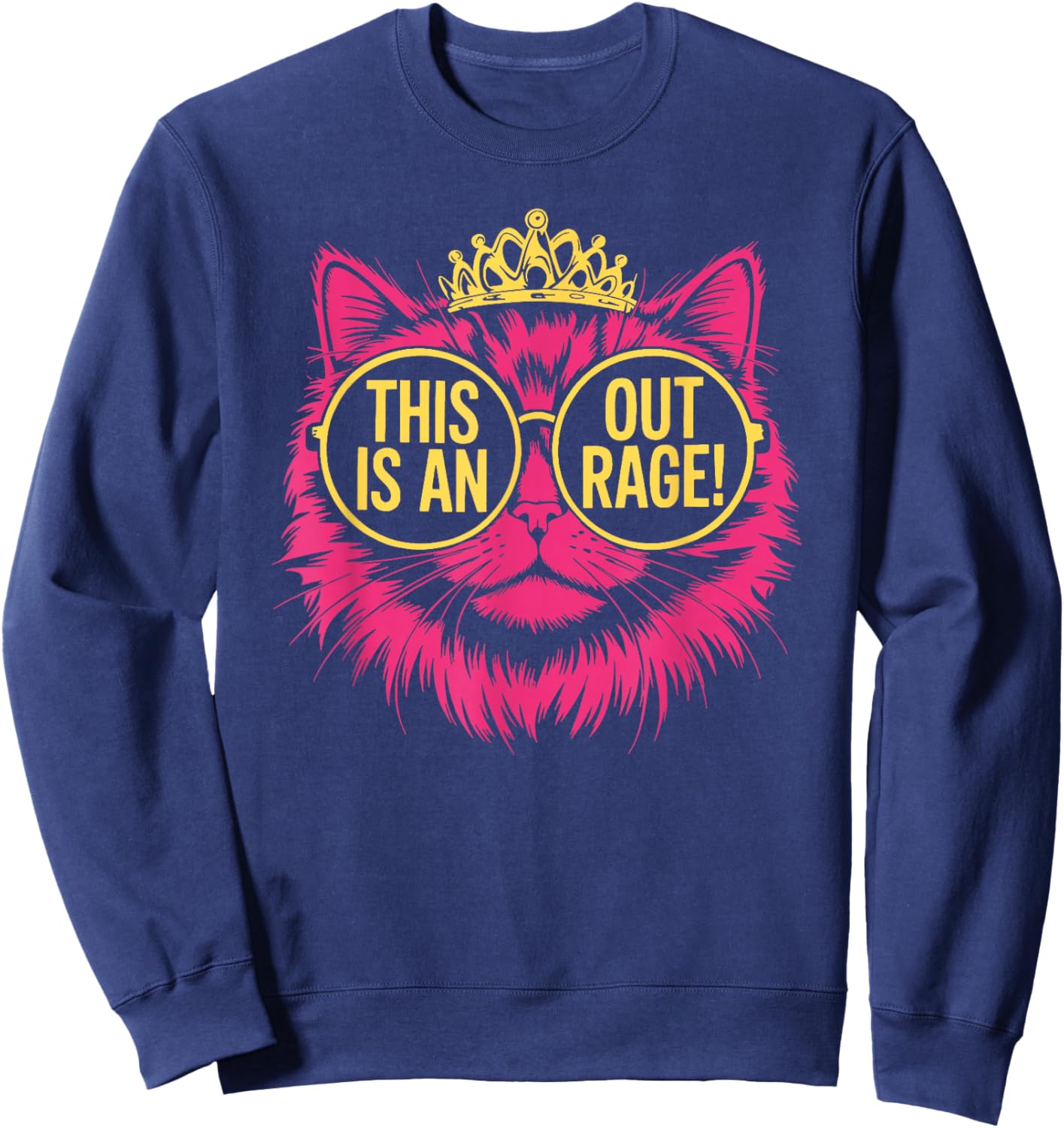Womens Mens T-Shirt Sweatshirt - Sweatshirt | Navy