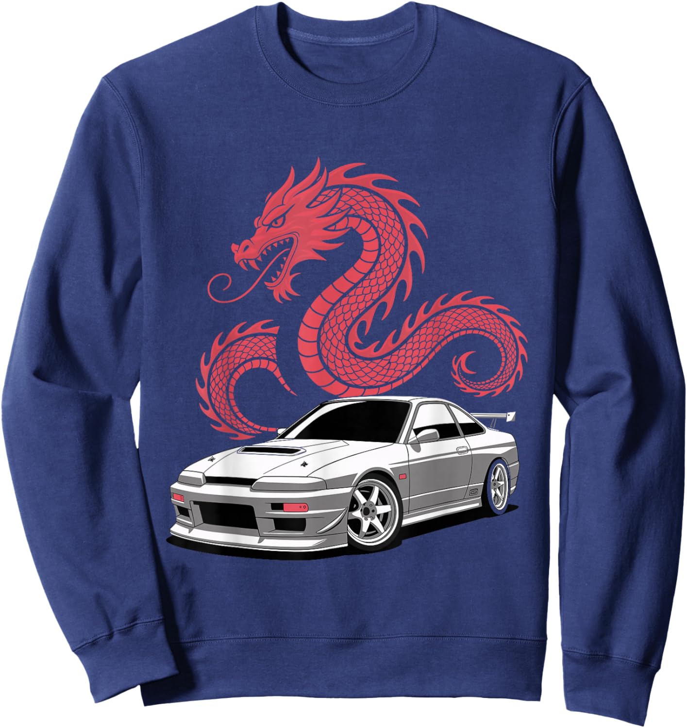 Car Drifting Racing Race Car Motorsport Drift Racing Sweatshirt - Sweatshirt | Navy
