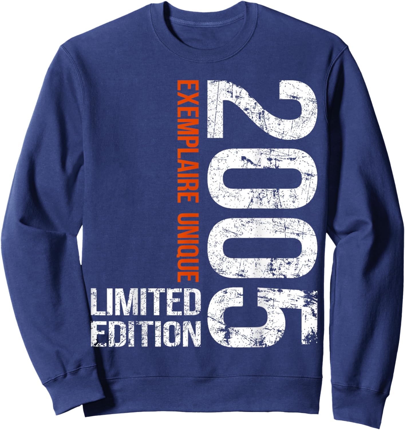20th Anniversary 2005 Vintage 20 Years Men Vintage 2005 Sweatshirt - Sweatshirt | Navy