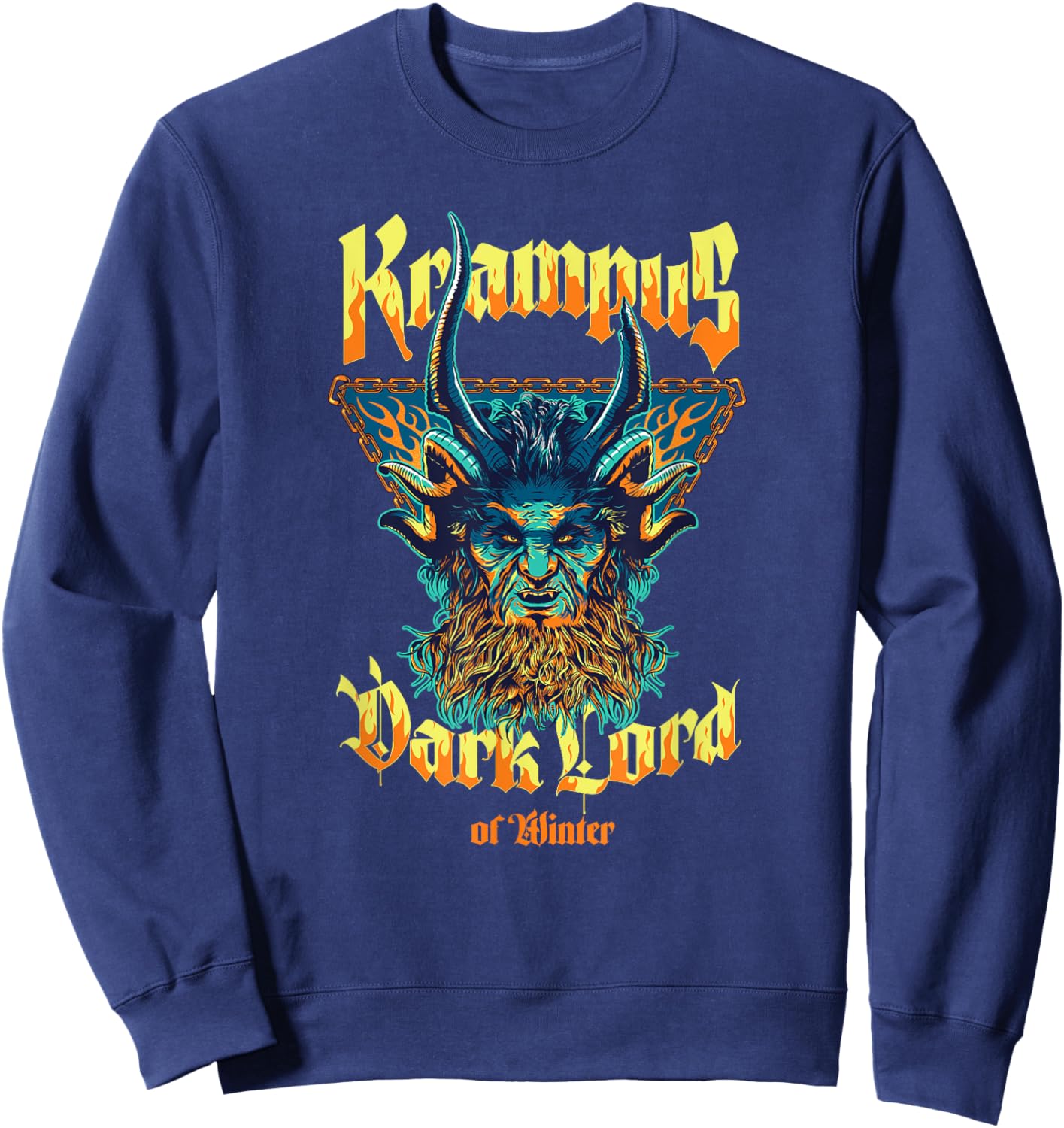Red One - Krampus Dark Lord of Winter Sweatshirt - Sweatshirt | Navy