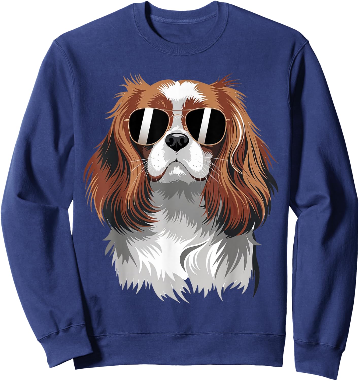 Funny Proud Cavalier King Charles Spaniel Dog Sweatshirt - Sweatshirt | Navy