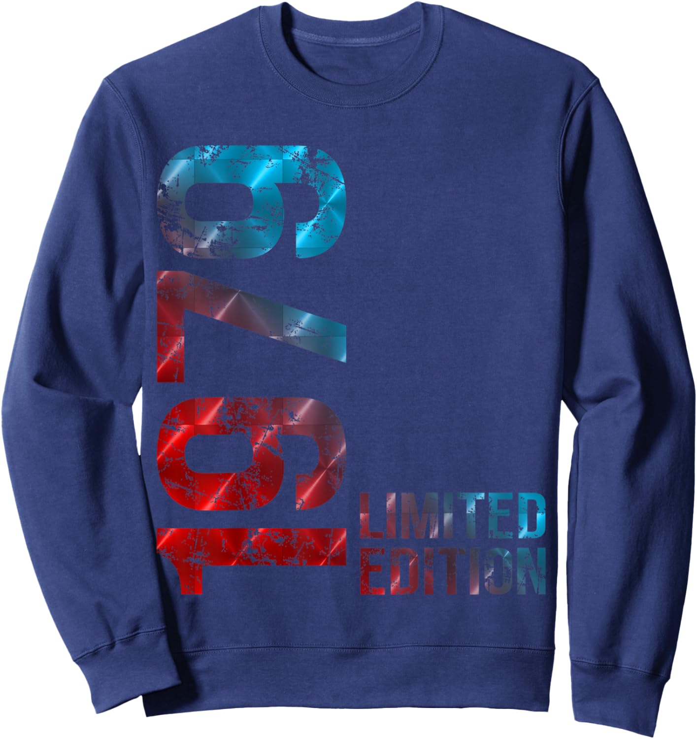 47. Geburtstag Mann Frau 47 Jahre 1979 Sweatshirt - Sweatshirt | Navy