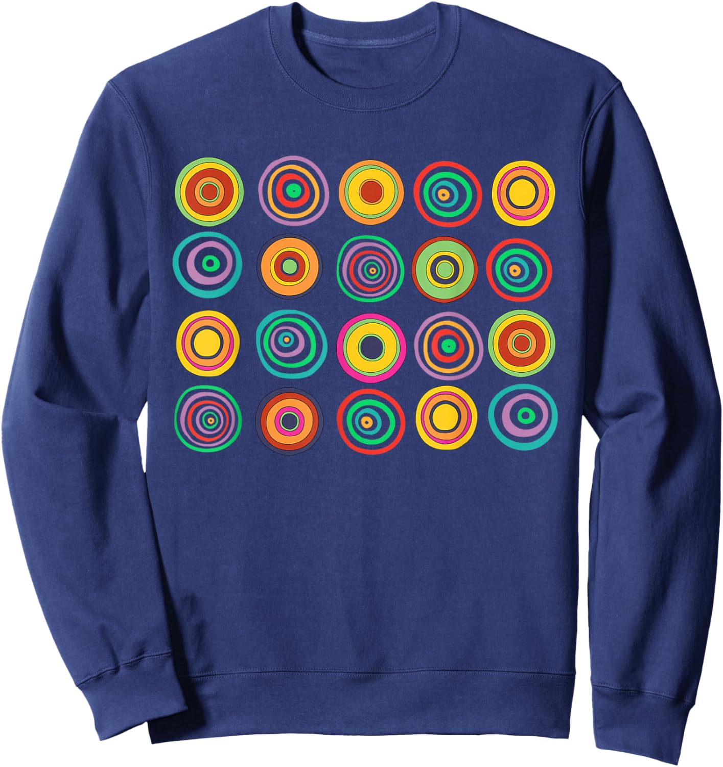 Colorful Polka Dot Day September 15th Outfit Men Women Kids Sweatshirt - Sweatshirt | Navy