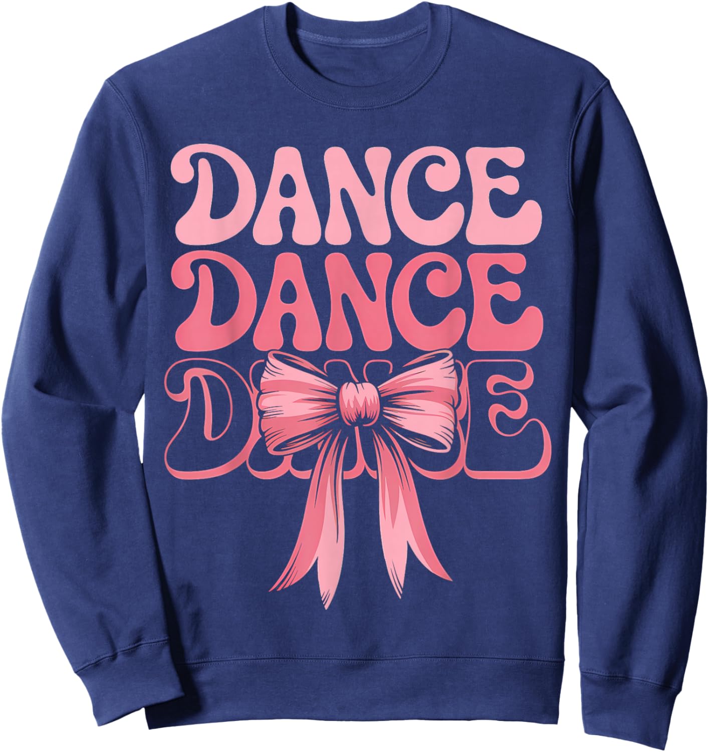 Bow Cute Sweatshirt - Sweatshirt | Navy