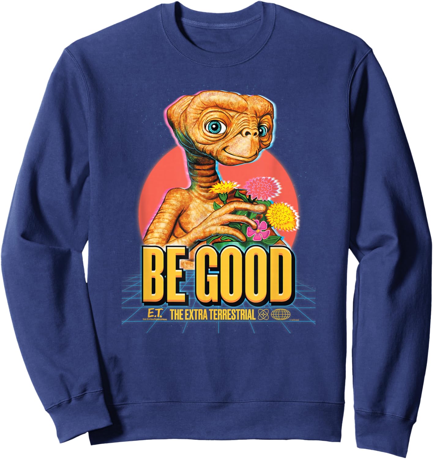 E.T. the Extra-Terrestrial Retro Be Good Sweatshirt - Sweatshirt | Navy