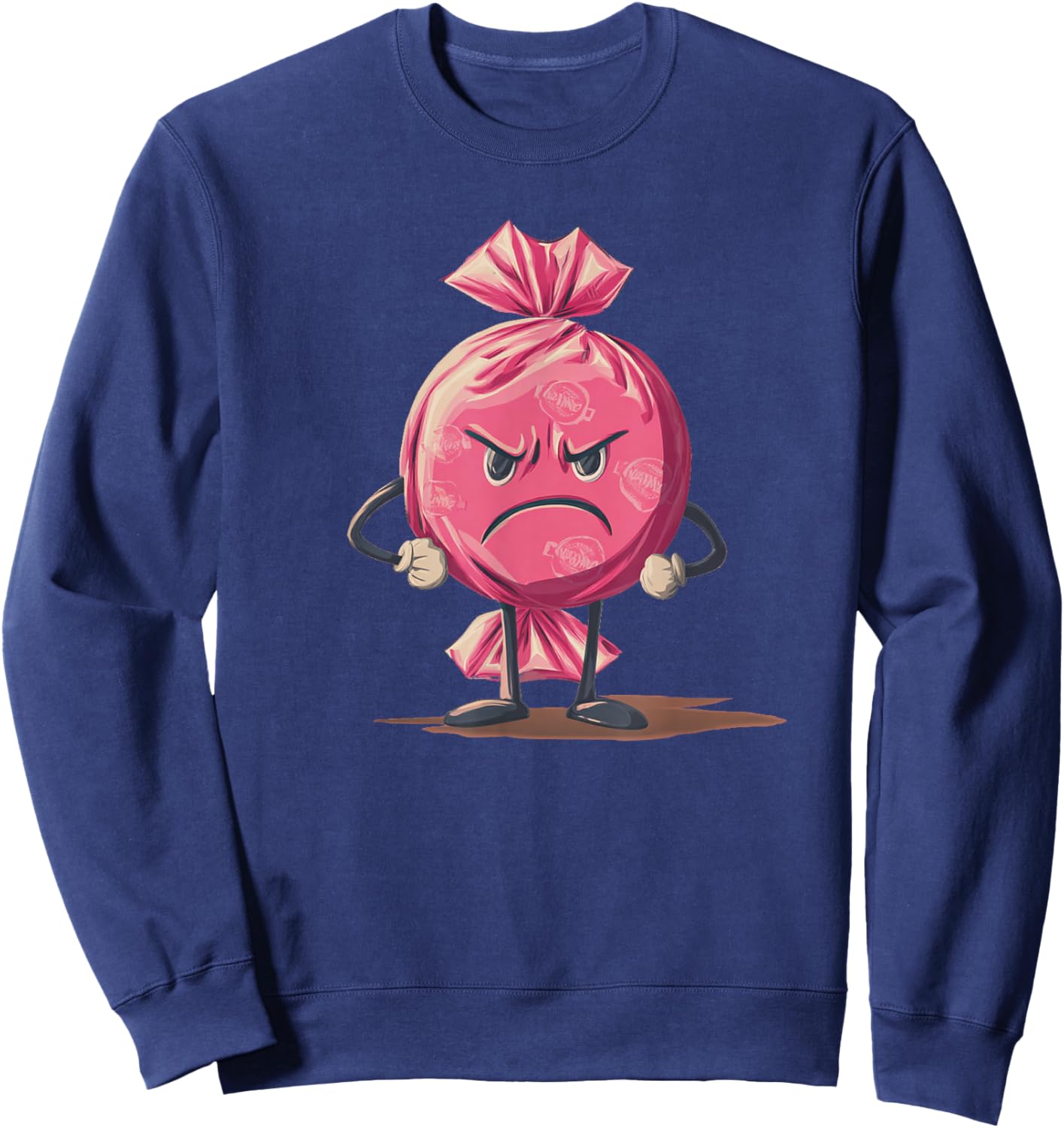 Costume Amusant de Bonbon Grincheux pour garçons et Filles Sweatshirt - Sweatshirt | Navy