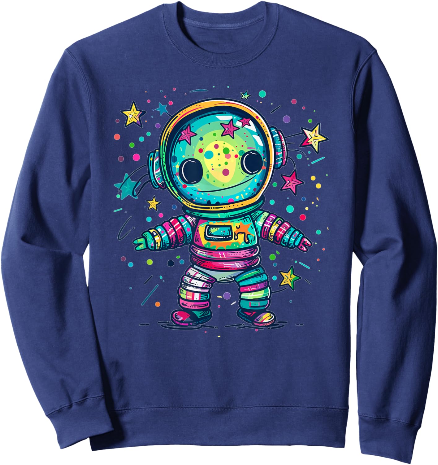 Outer Space Voodoo Doll I Space Sweatshirt - Sweatshirt | Navy