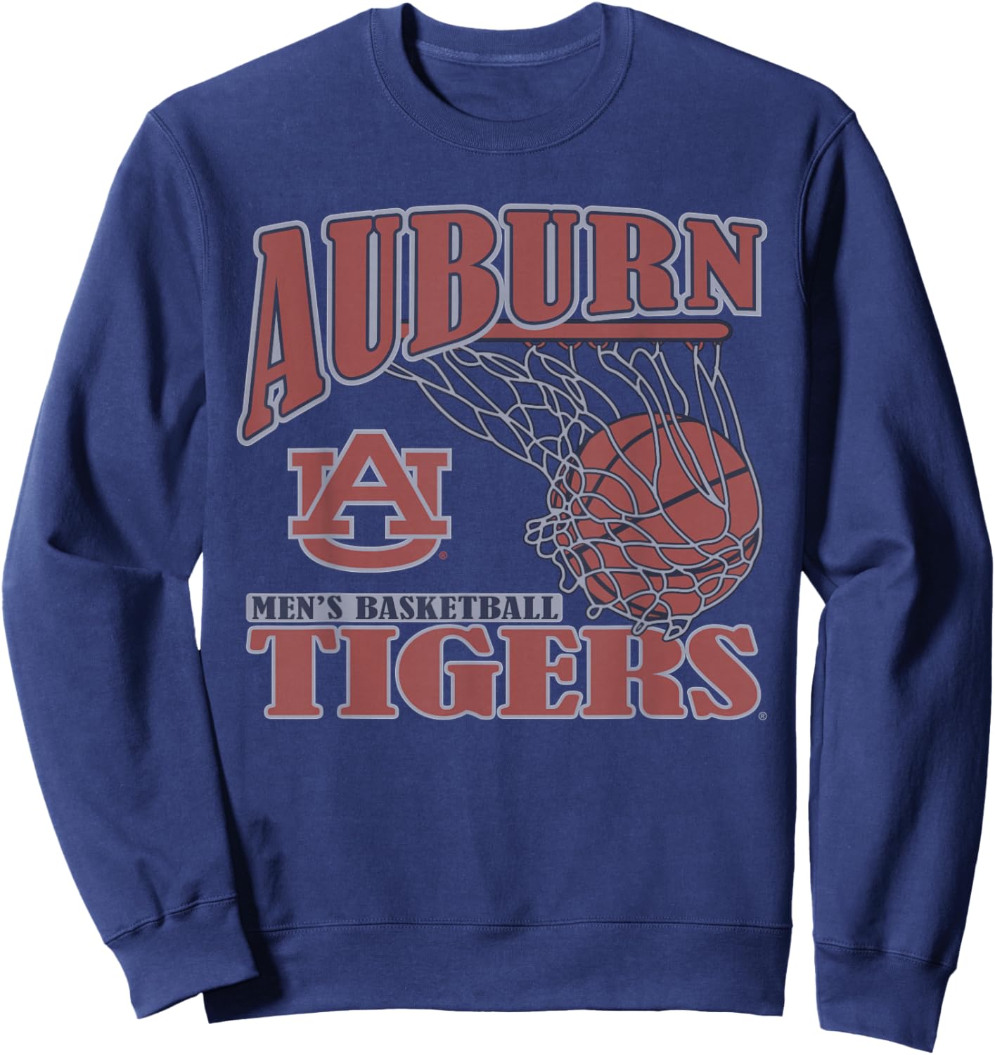 Auburn Tigers Men's Basketball Vintage Lift Navy Sweatshirt - Sweatshirt | Navy