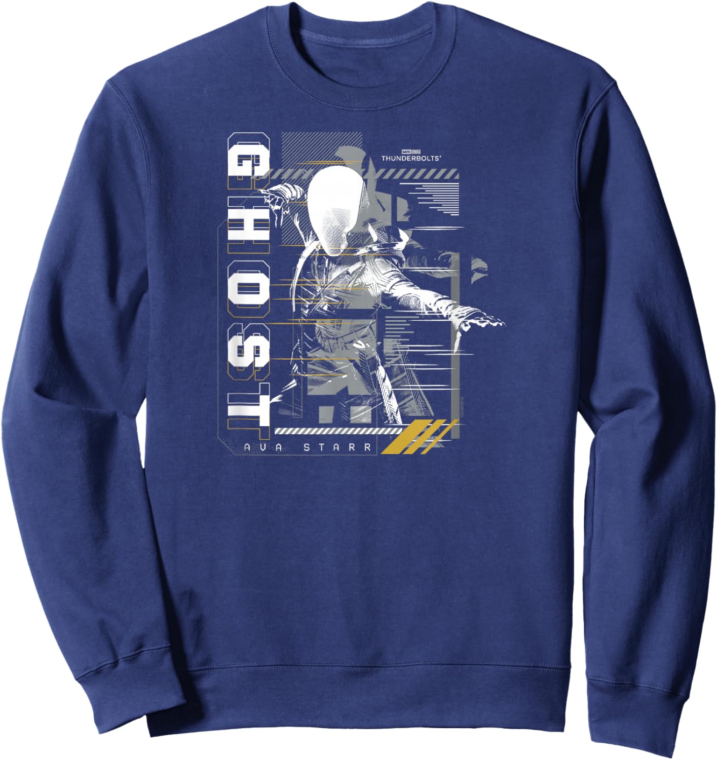 Marvel's Thunderbolts - Ghost Dark Digital Sweatshirt - Sweatshirt | Navy