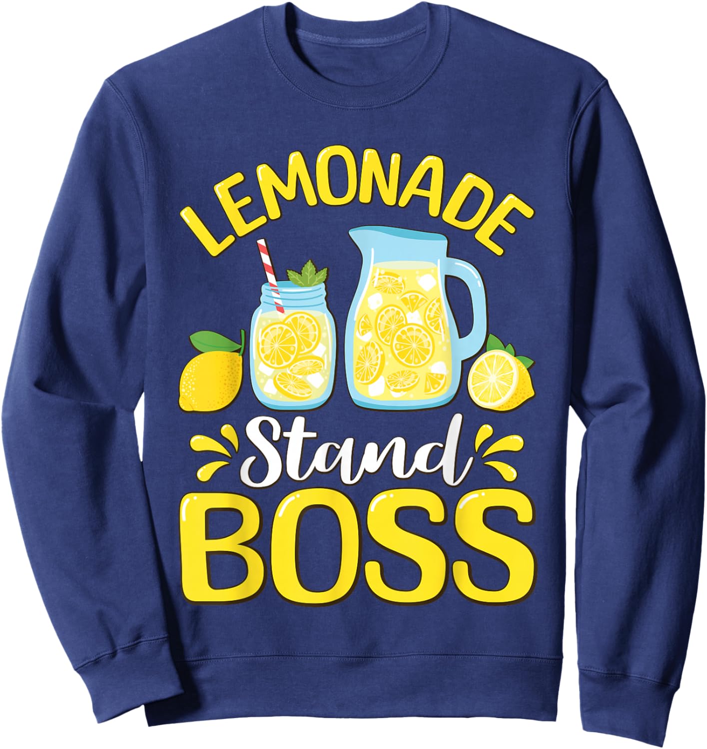 Lemonade Stand Boss Sweatshirt - Sweatshirt | Navy