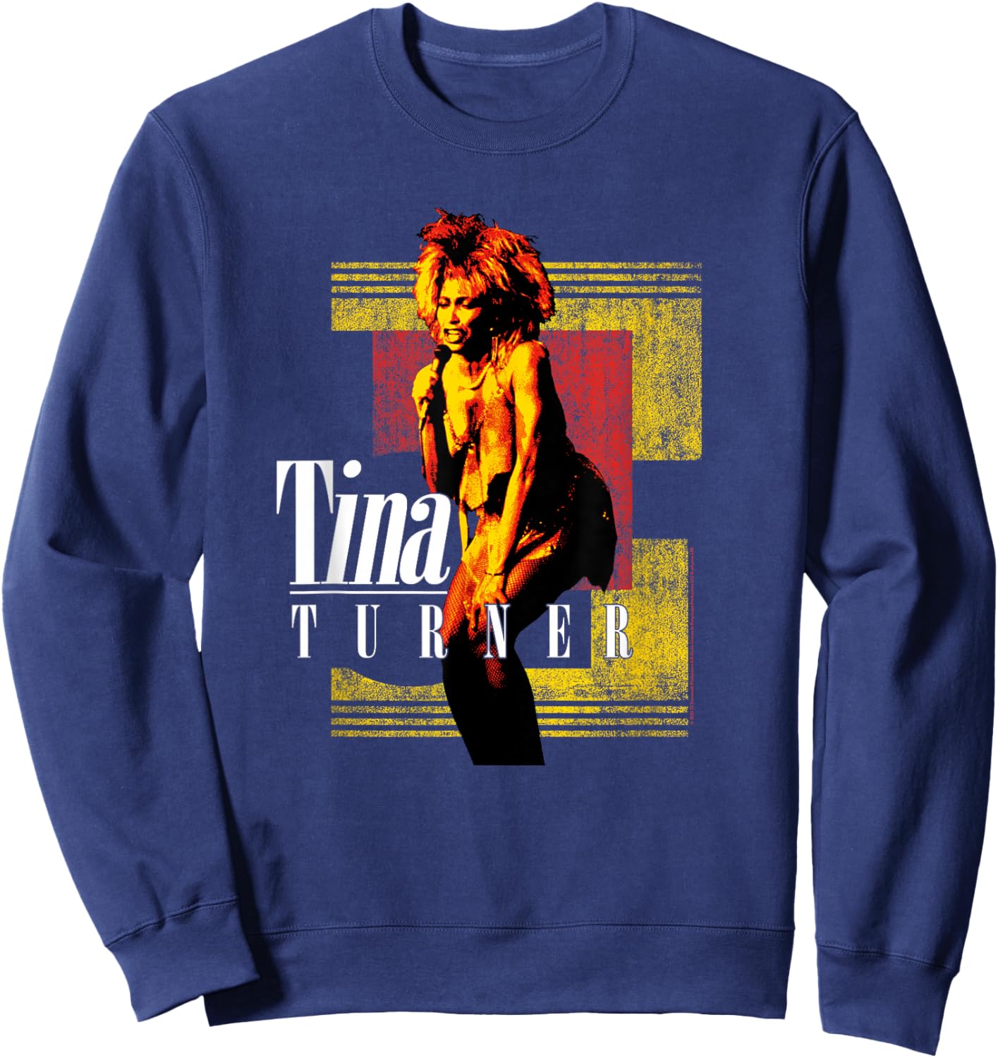Red And Yellow Blocks Sweatshirt - Sweatshirt | Navy