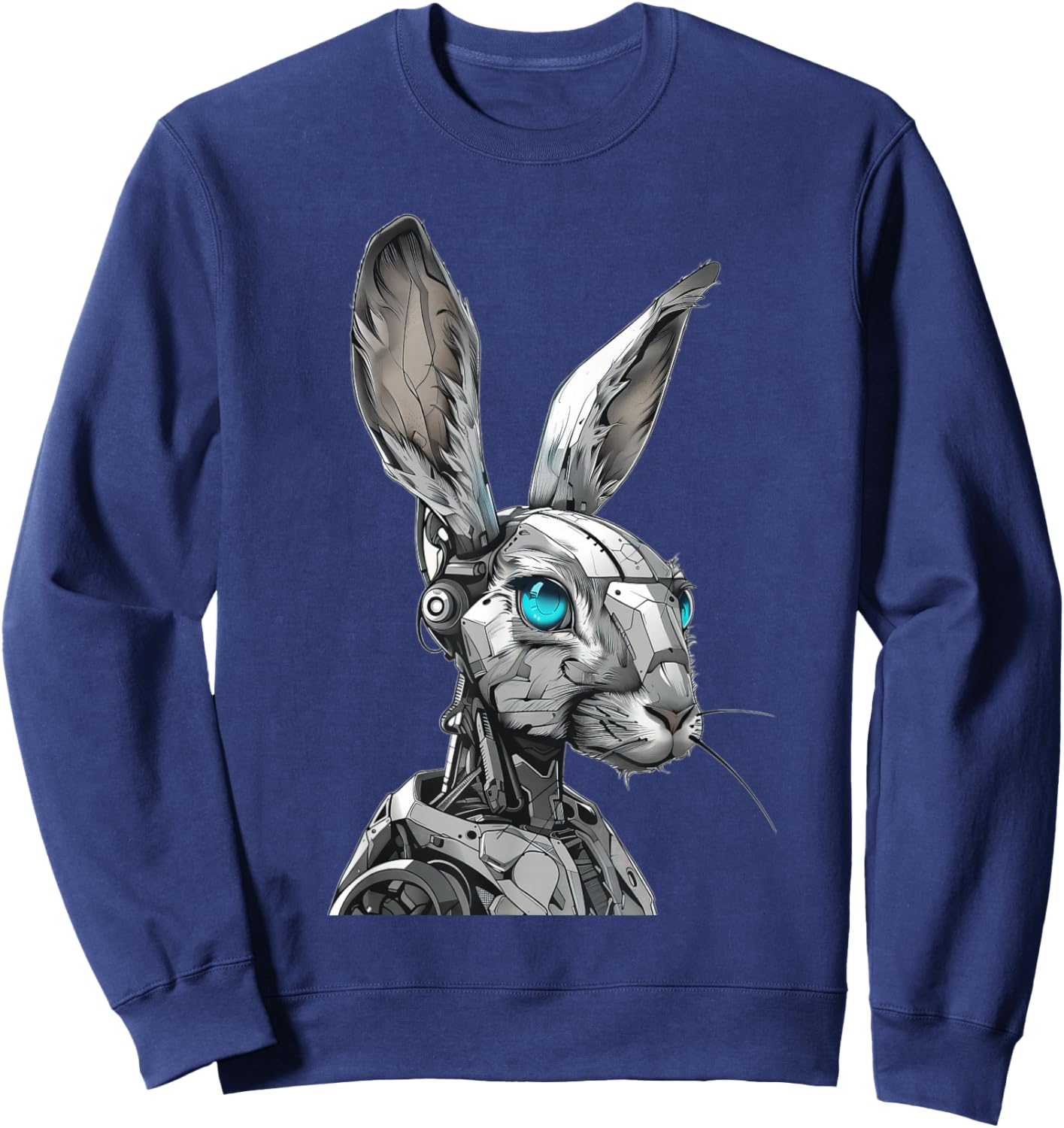 Rabbit Robot Sweatshirt - Sweatshirt | Navy