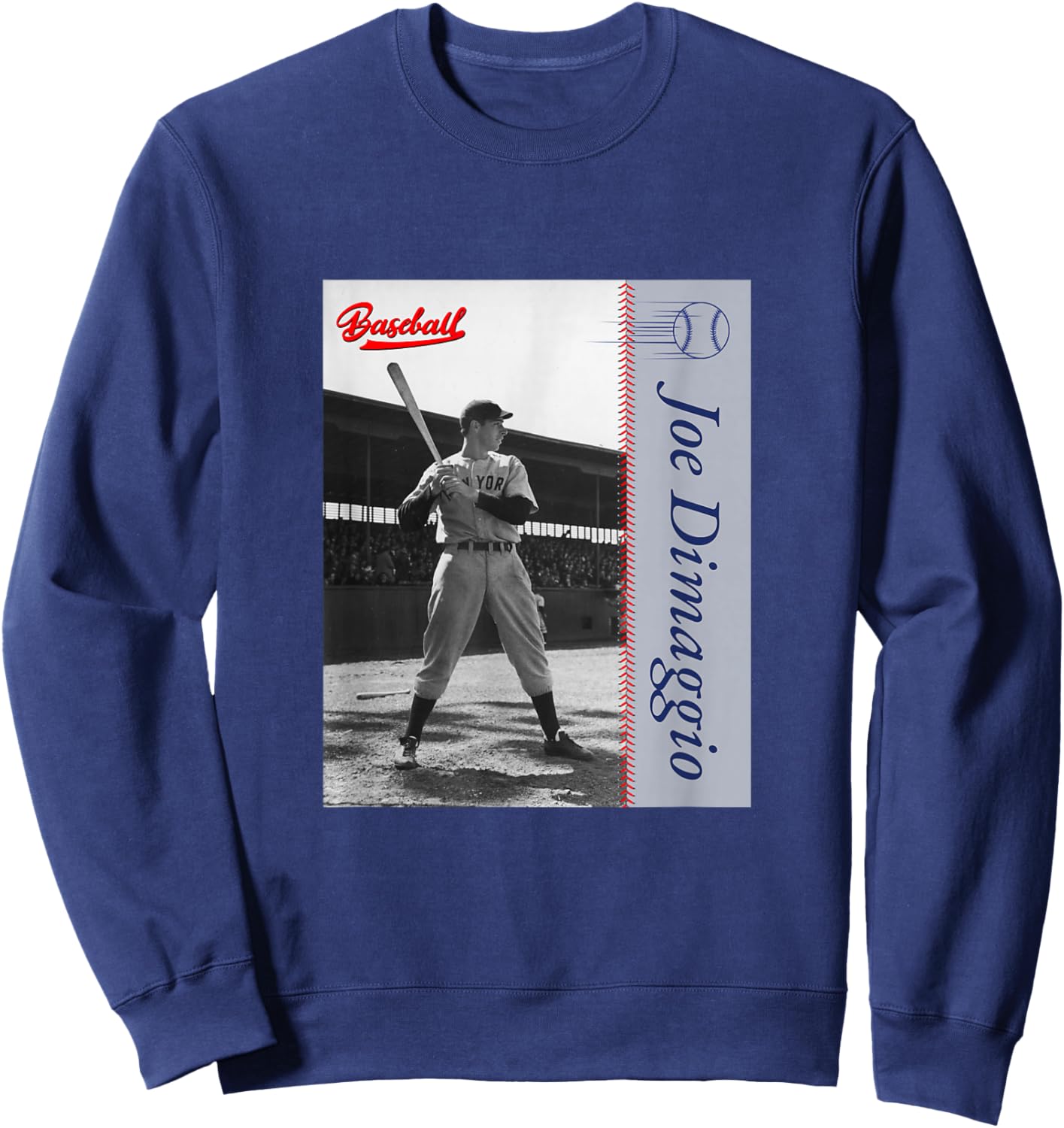 Joe Dimaggio_Baseball_025 Sweatshirt - Sweatshirt | Navy