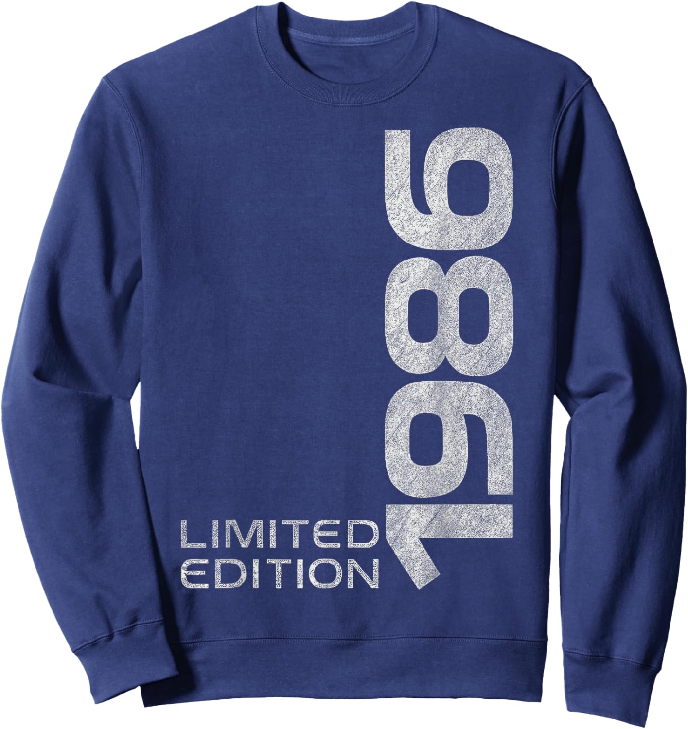 40th Birthday Man Woman 40 Years 1986 Decorative Gift Funny Sweatshirt - Sweatshirt | Navy