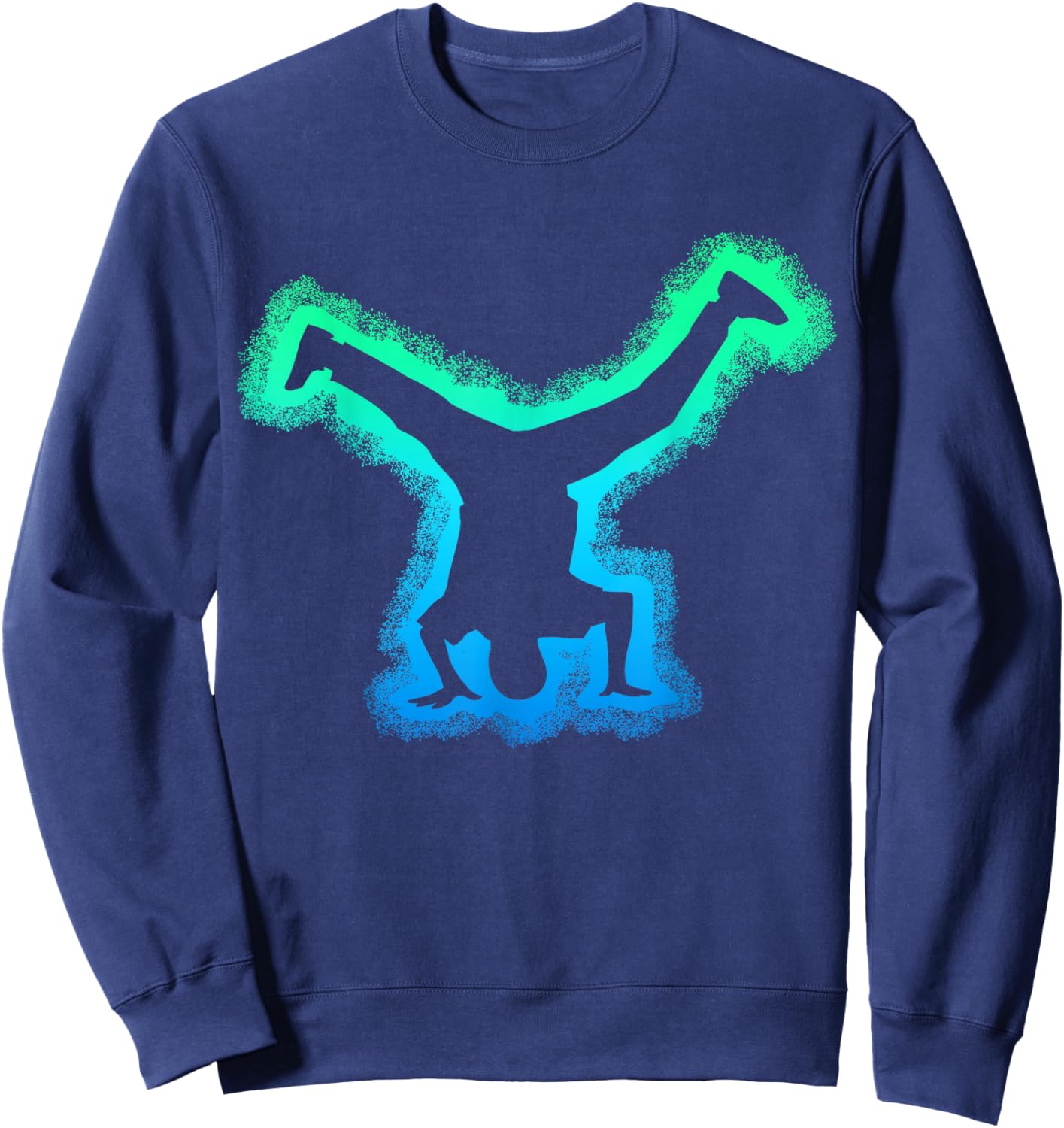 Breakdance Breakdancing Breakdancer Boys Children Sweatshirt - Sweatshirt | Navy
