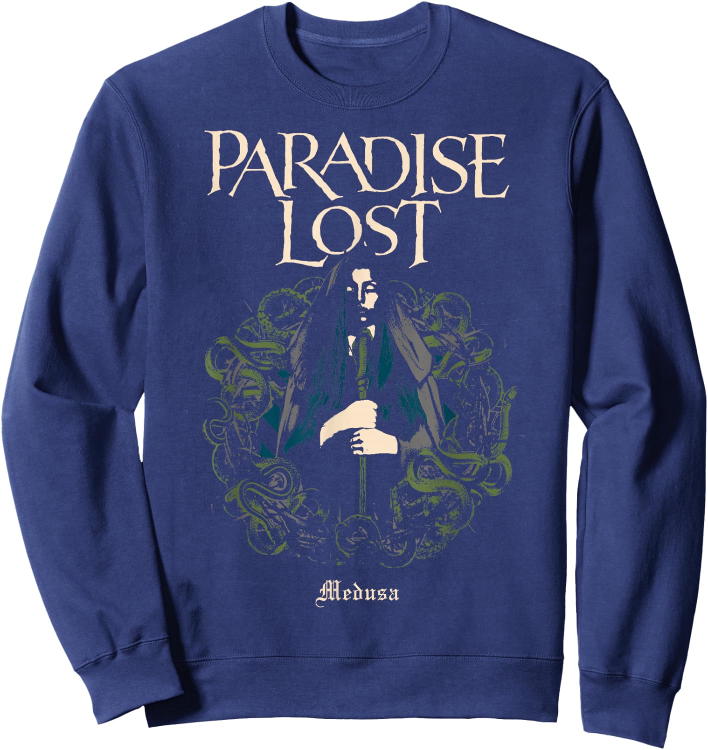 Paradise Lost - Medusa Sweatshirt - Sweatshirt | Navy