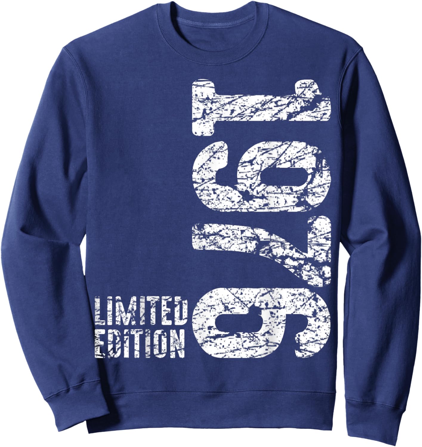 50th Birthday Man Woman 50 Years 1976 Funny Gift Sweatshirt - Sweatshirt | Navy