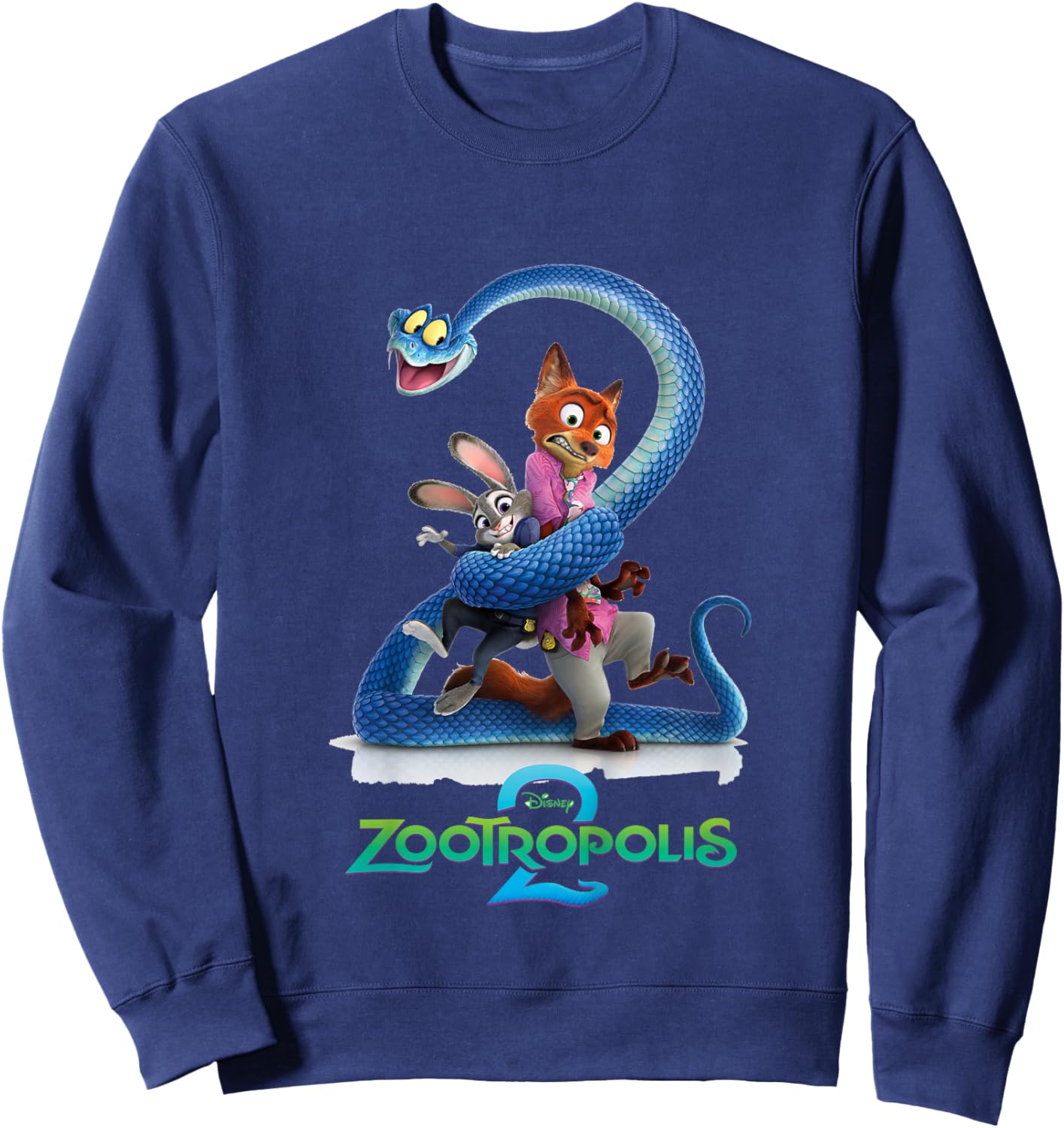 Zootopia Poster Sweatshirt - Sweatshirt | Navy