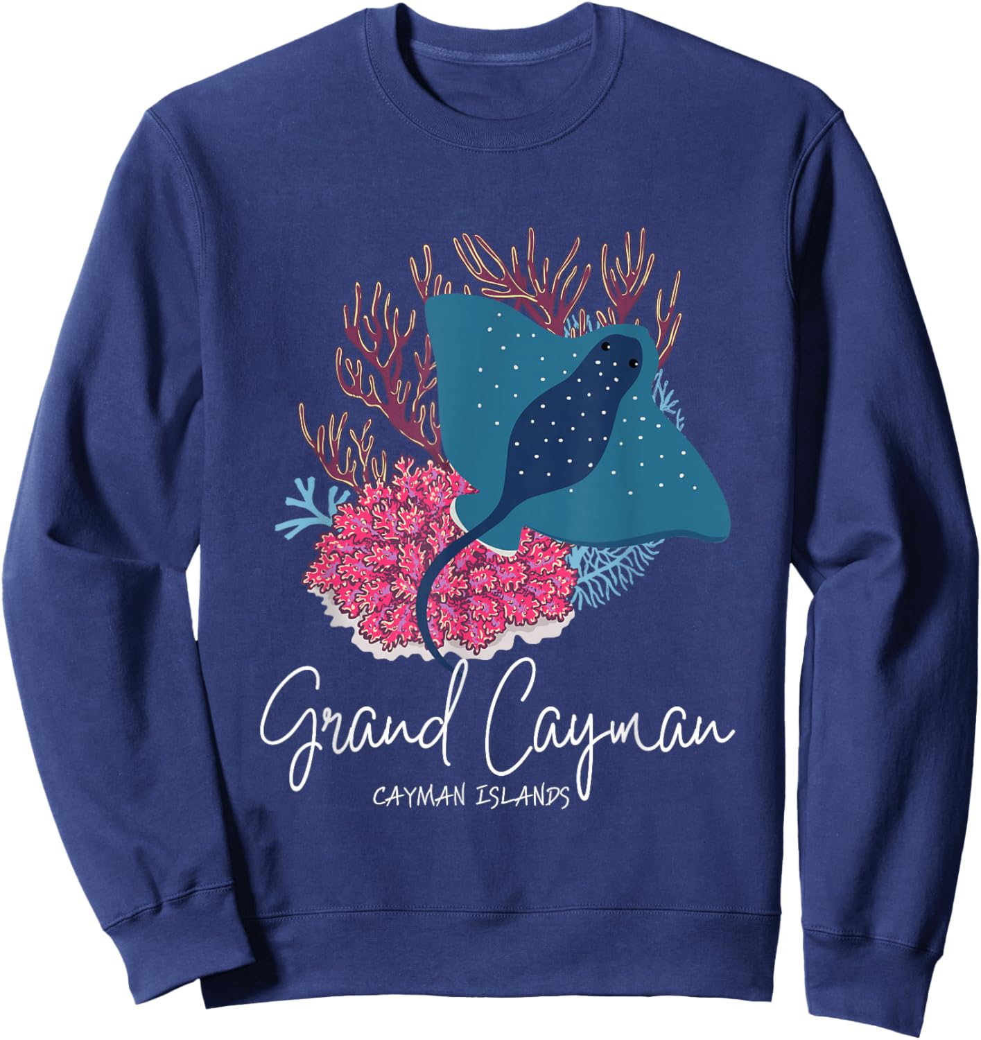 Stingray Grand Cayman Sweatshirt - Sweatshirt | Navy