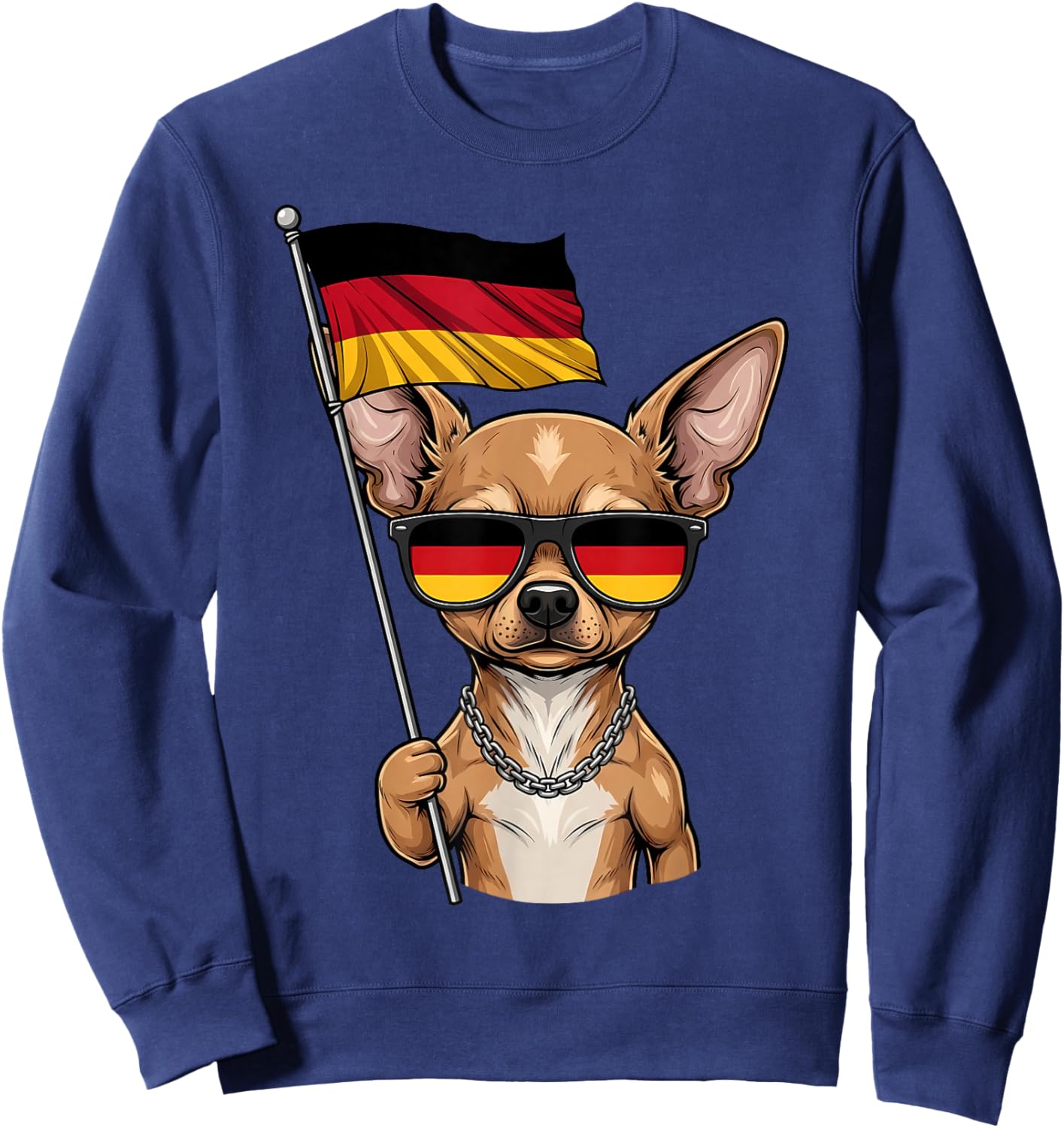 Germany Roots German Flag Deutschland Sweatshirt - Sweatshirt | Navy