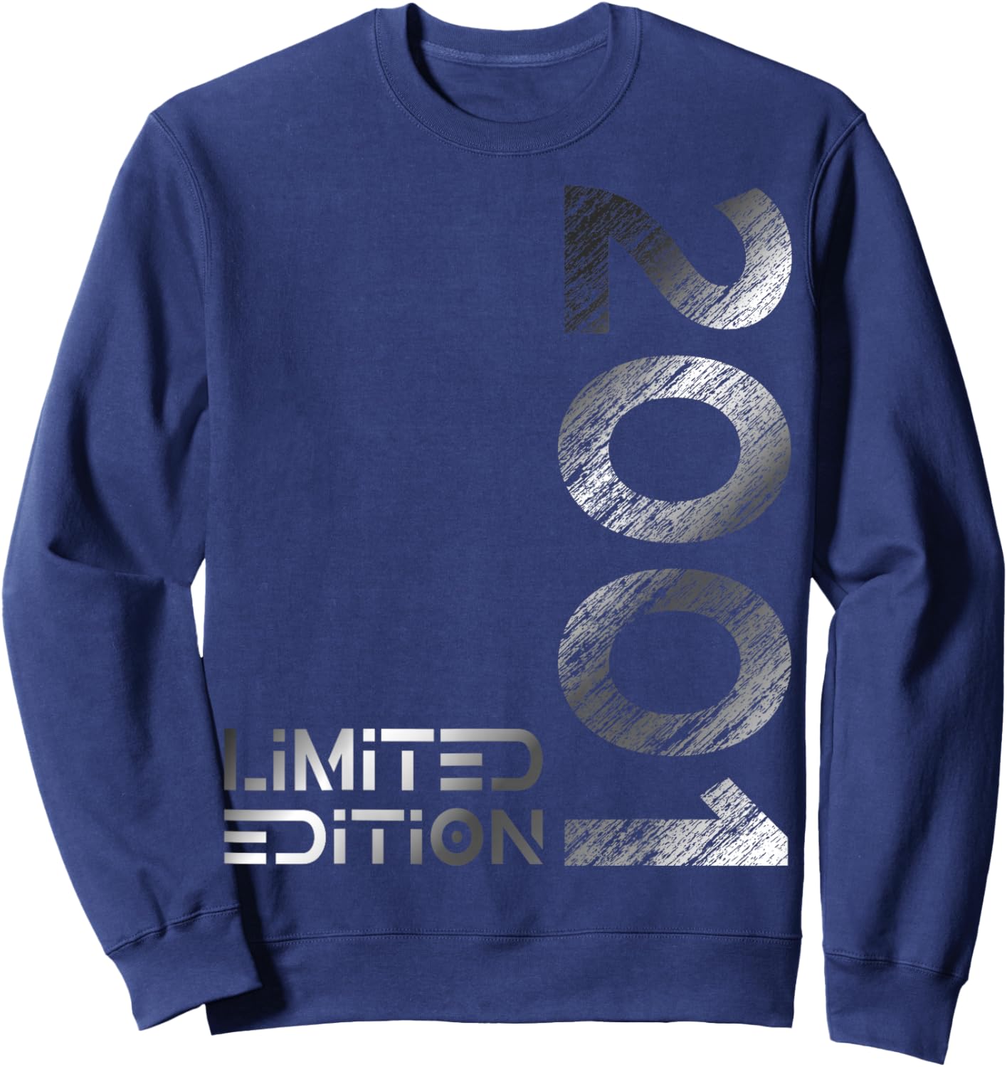 Limited Edition Vintage 2001 Man Woman 25th Birthday Sweatshirt - Sweatshirt | Navy