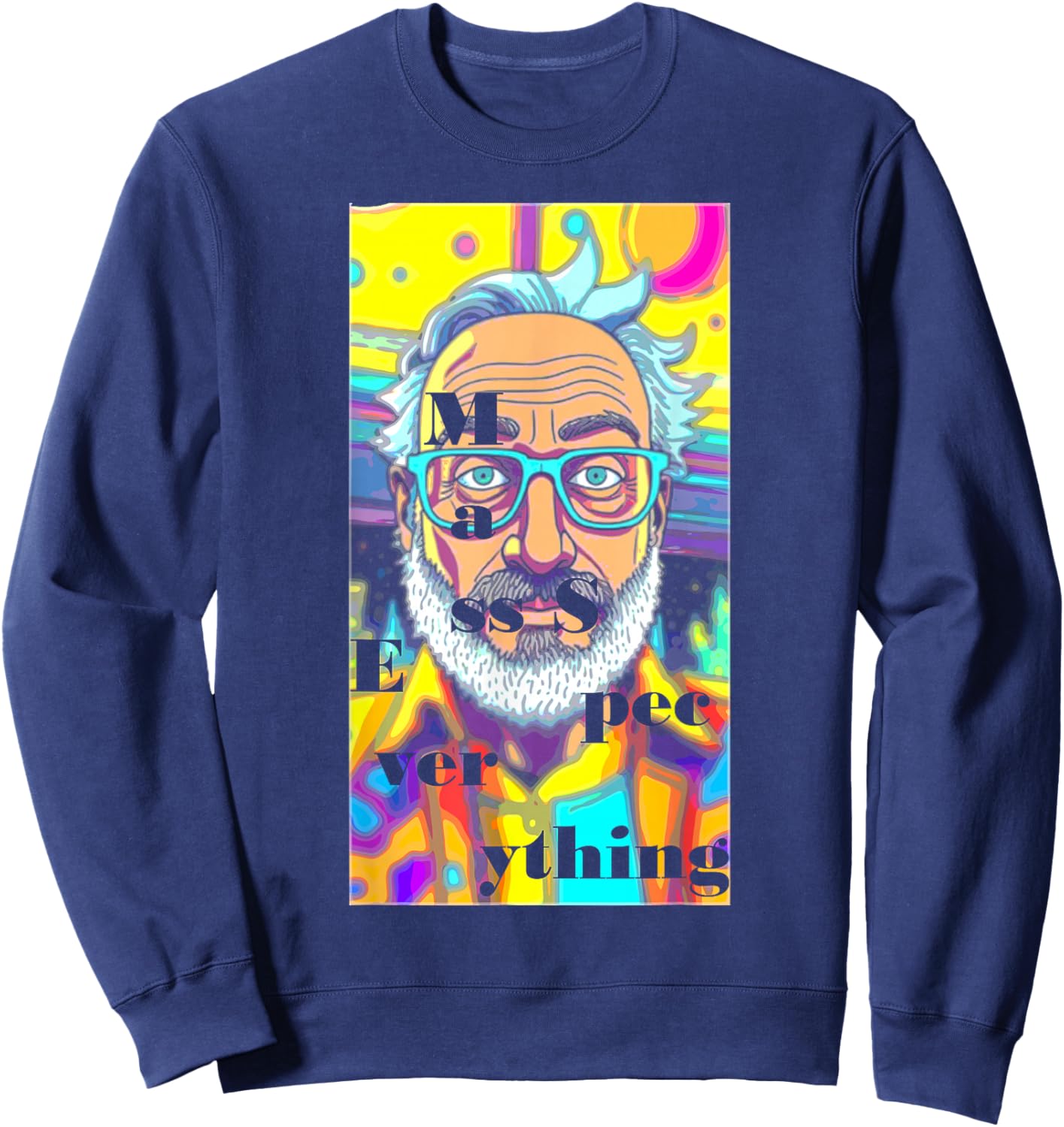 Mass Spec Everything 2026 Sweatshirt - Sweatshirt | Navy