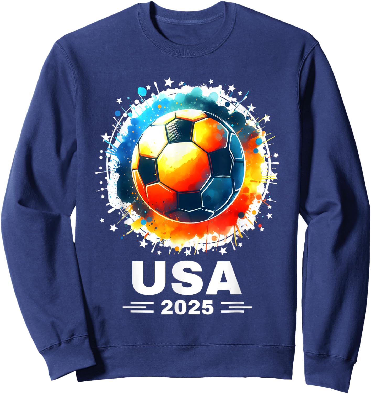 2025 Soccer Apparel Soccer 2025 Soccer Sweatshirt - Sweatshirt | Navy