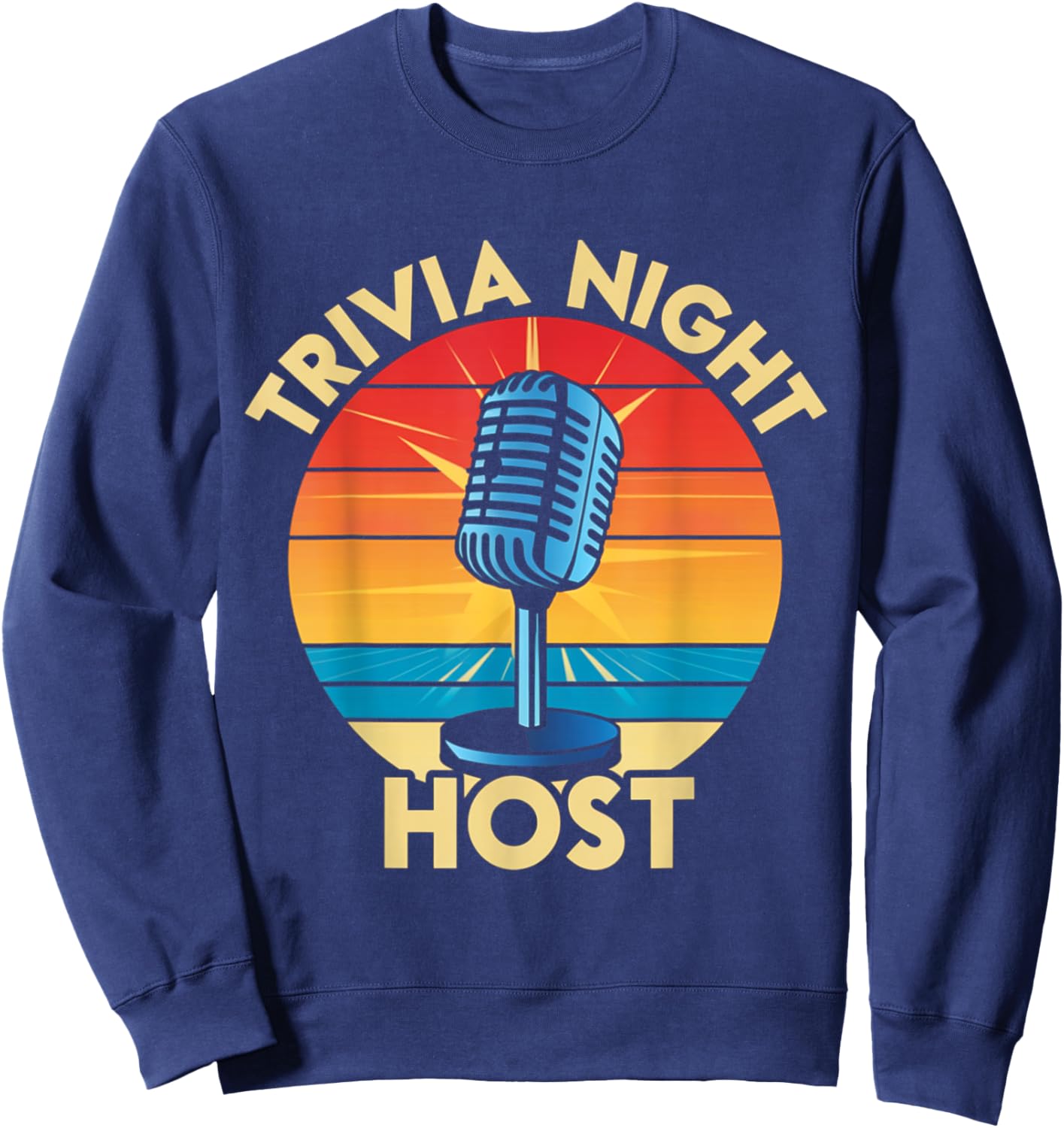 Trivia Night Squad Trivia Night Host Trivia Players Team Sweatshirt - Sweatshirt | Navy